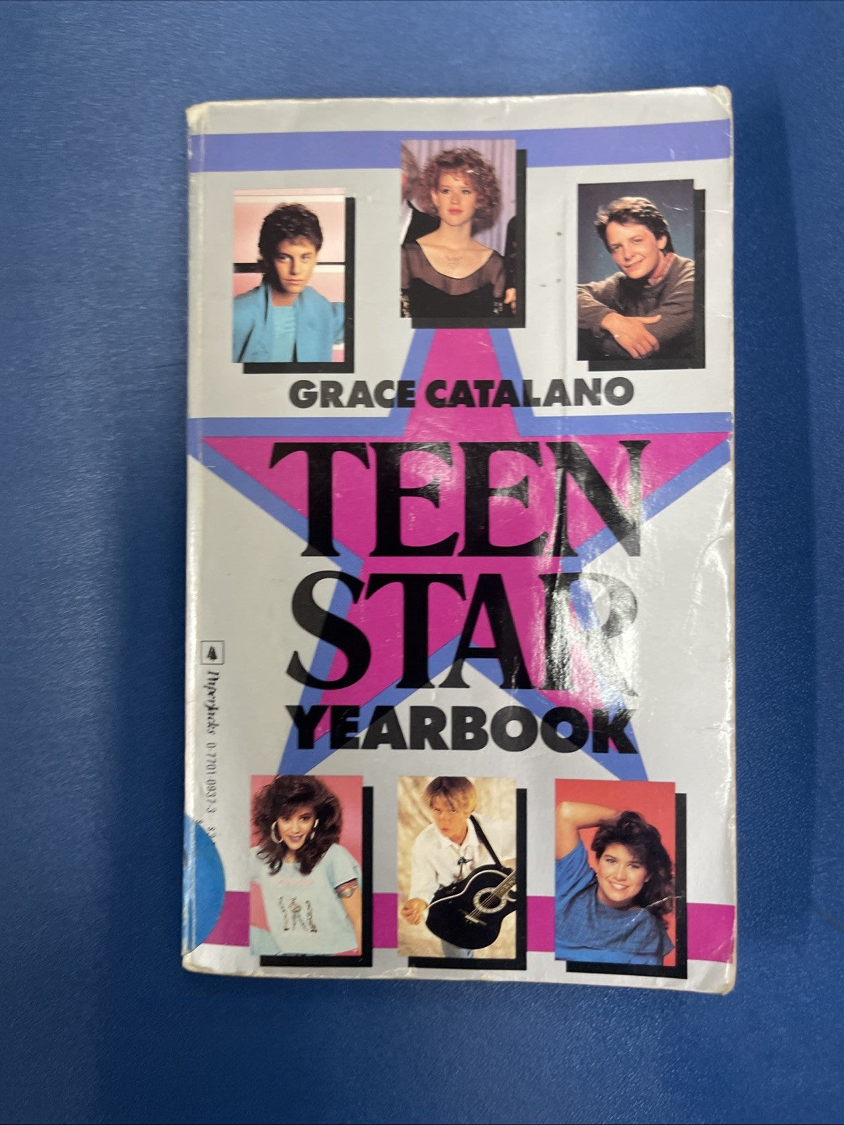Teen Star Yearbook By Grace Catalano 1988 Paperback Book Johnny Depp ~ Bon Jovi