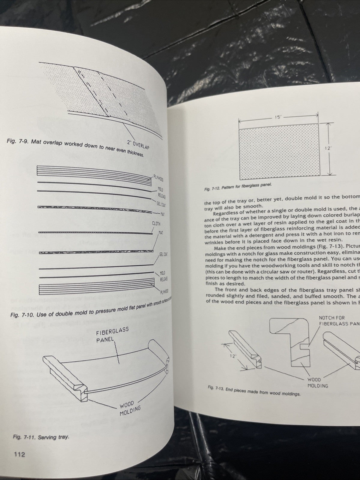 Working With FIBERGLASS, Techniques & Projects, Jack Wiley, 1986, HC 1st Ed