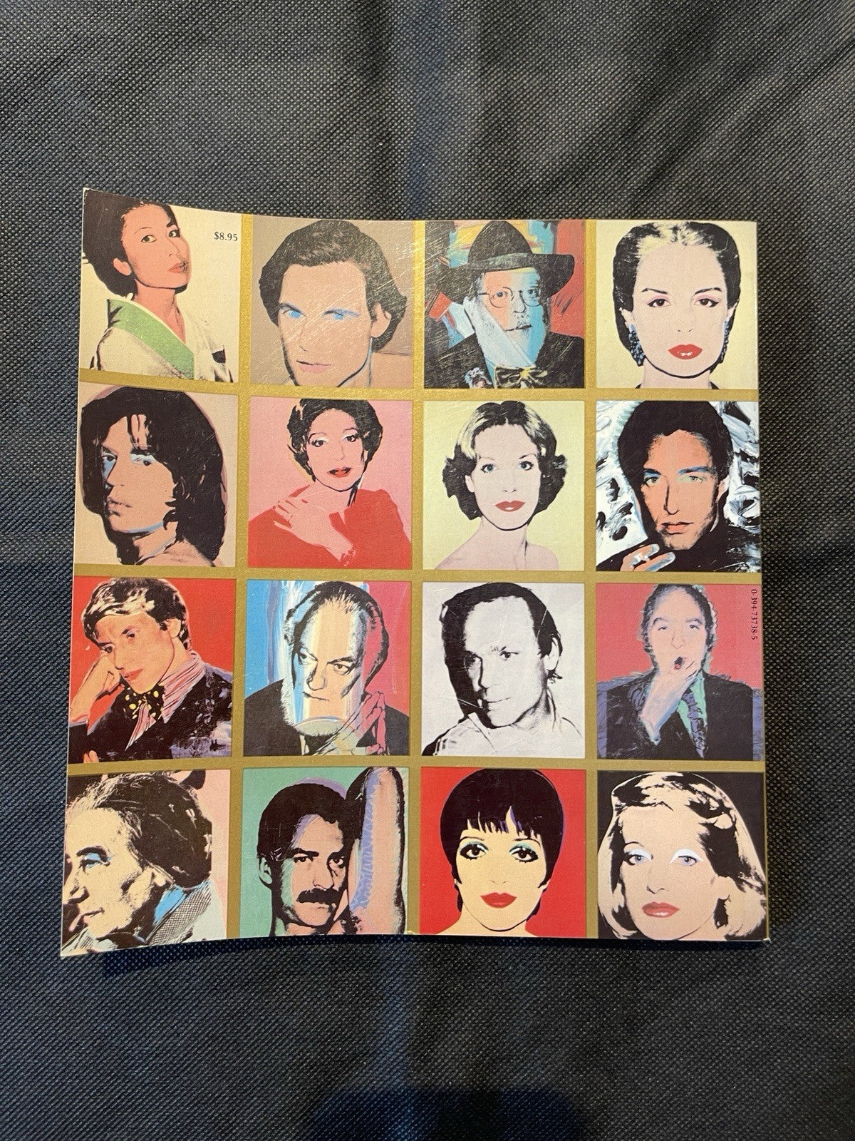 Andy Warhol: Portraits of the 70s Paperback 1st Ed 1979 Illustrated