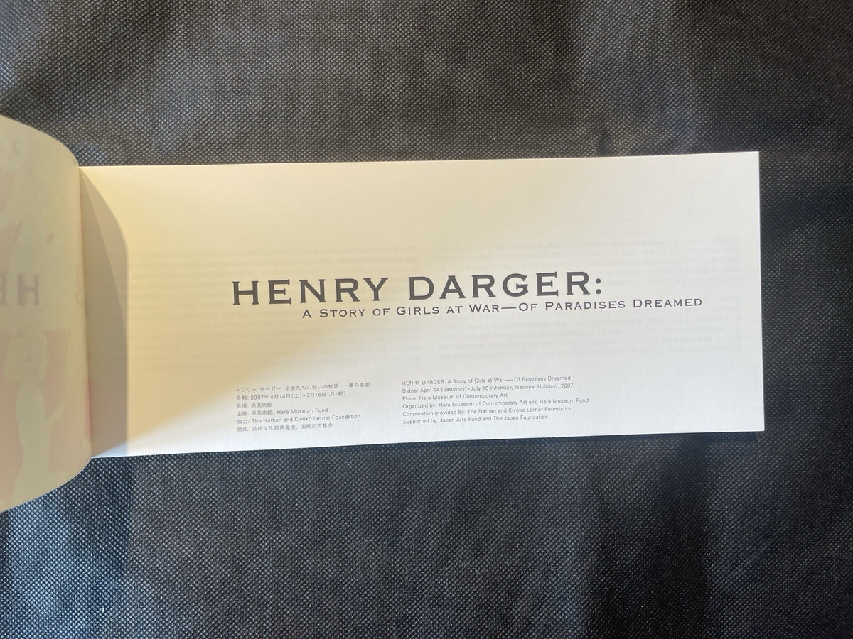 Henry Darger: A Story of Girls at War—Of Paradise Dreamed Illus SC 2007