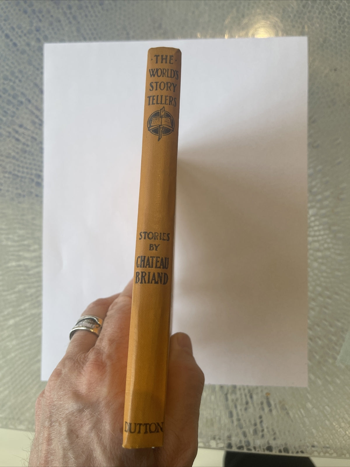 STORIES BY CHATEAUBRIAND World's Story Tellers Ed. by Arthur Ransome Dutton 1909