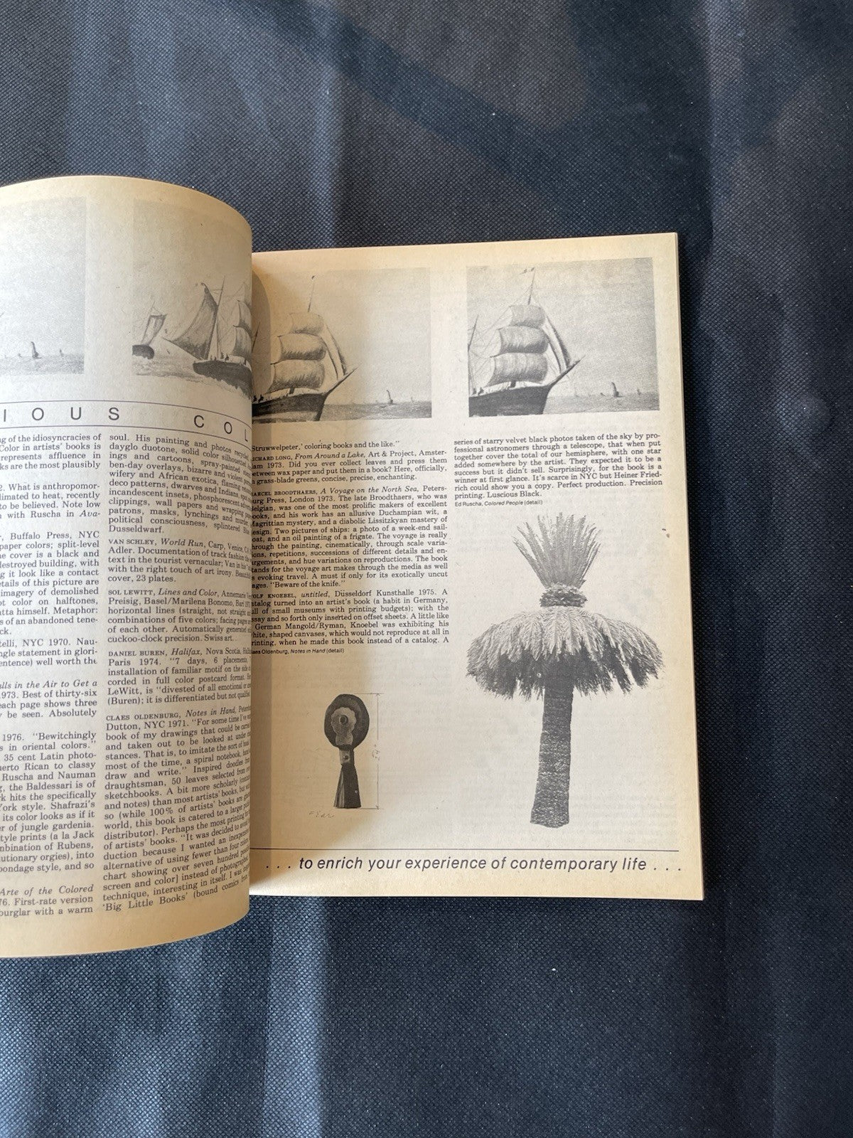 Art-Rite Magazine Issue 14 (Winter 1976/77) Cover by Carl Andre