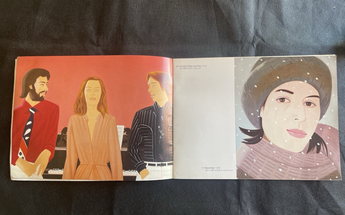 Artist Alex Katz 1980 Exhibit Catalogue Marlborough Gallery, New York
