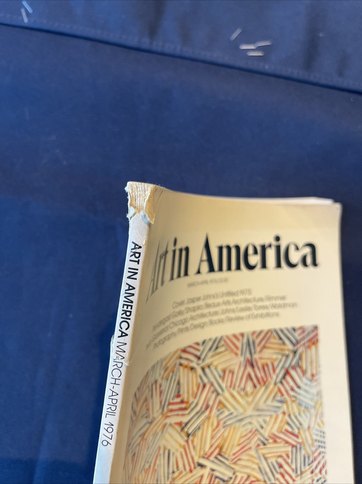 ART IN AMERICA Mar 1976 Jasper Johns Prendergast Gorky Rockwell Kent Loewy Irwin