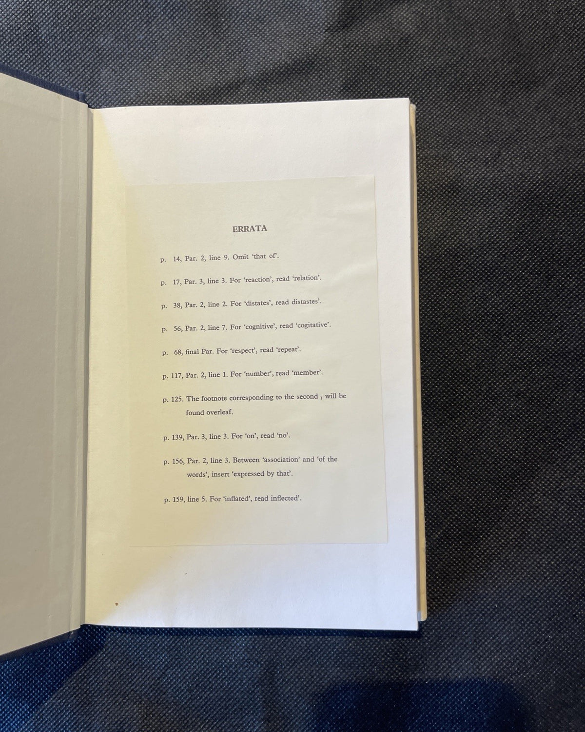 J.D. Solomon The Mind's Ear, Bibliagora 1979 Hardcover 1st Ed Inscribed