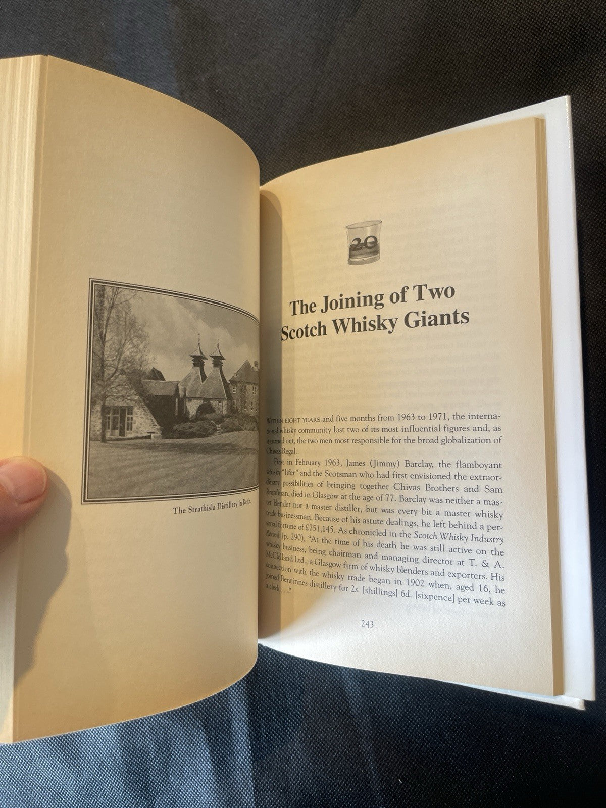 A Double Scotch by F. Paul Pacult HC DJ 1st Ed Inscribed Chivas Glenlivet