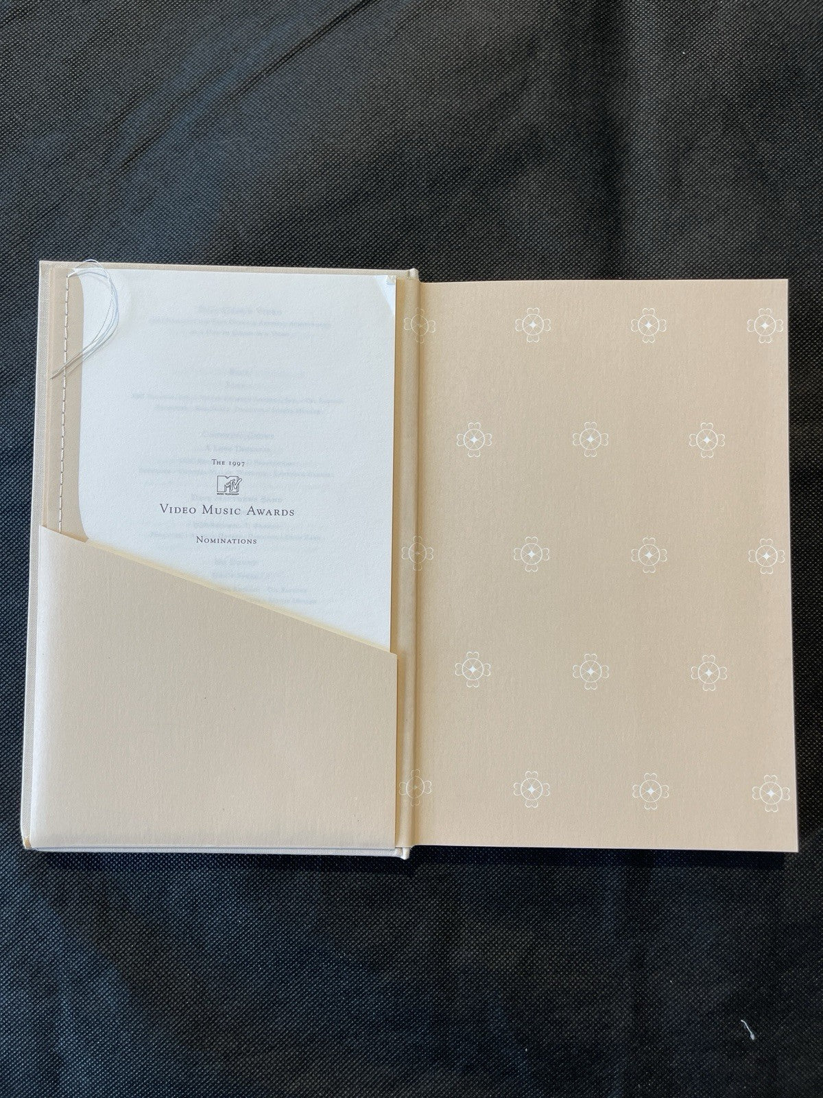 Fetish & MTV Video Music Awards 1997 Rare Hardcover Book: Art Show/souvenir