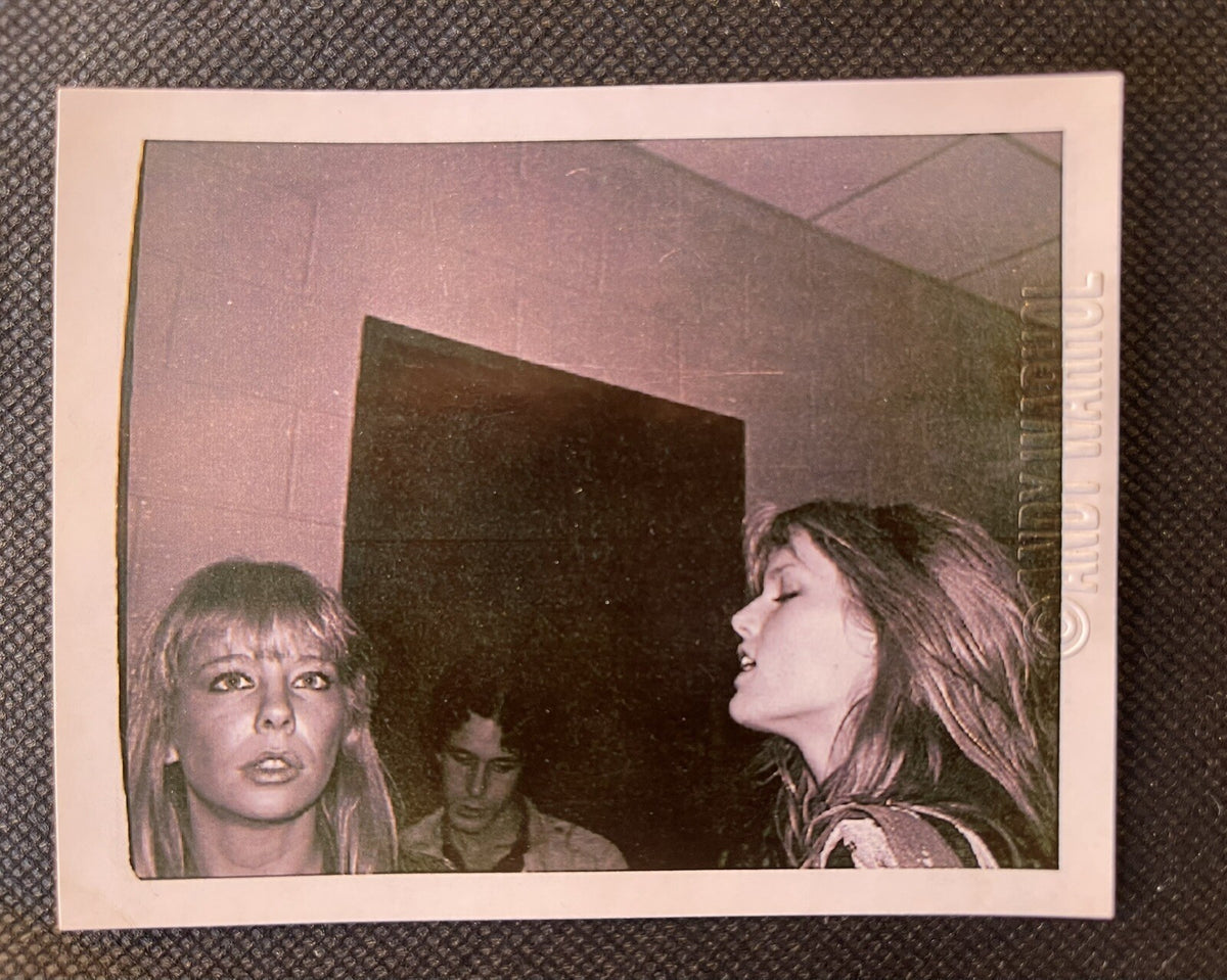 Andy Warhol Factory Photograph with Warhol Foundation Archive Embossed Stamp