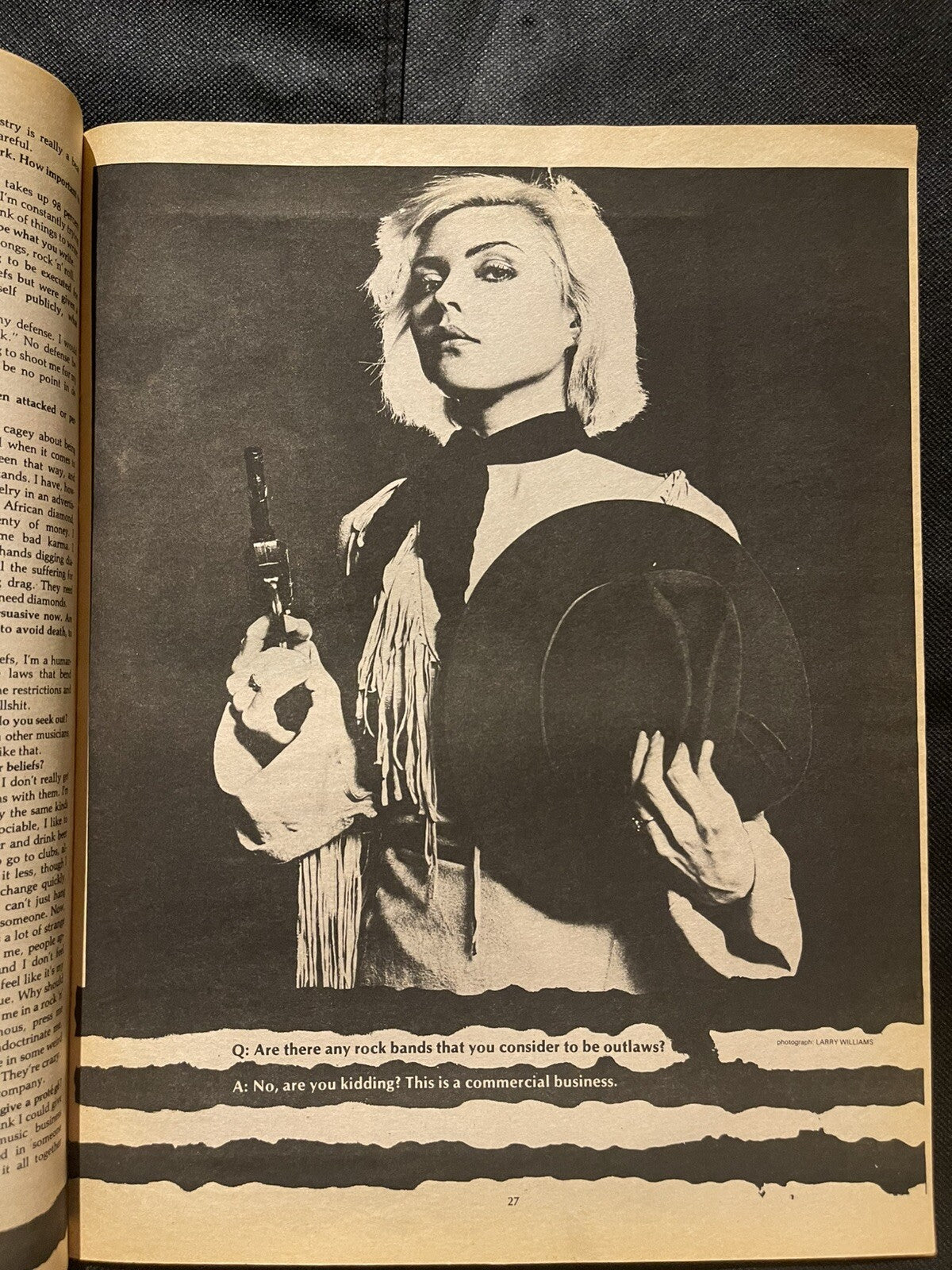 WET (Workable Extremist Thinking) Issue 19 July/Aug 1979 Blondie VG