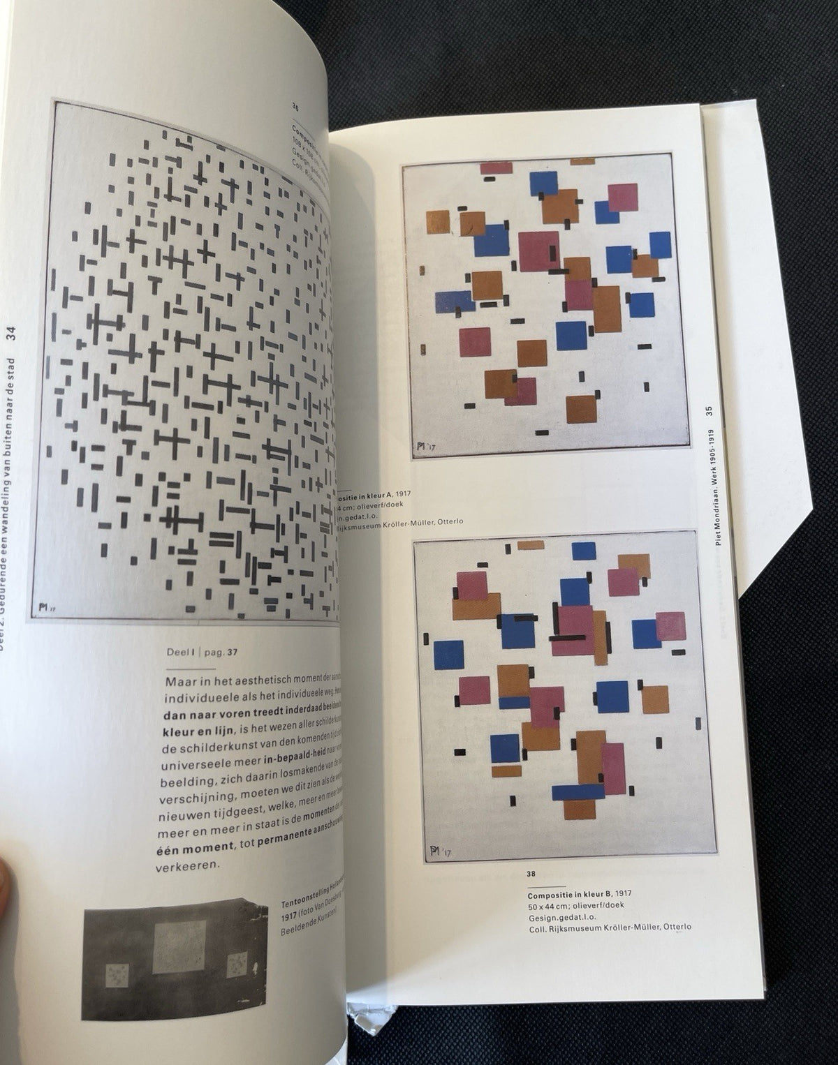Piet Mondriaan 1994 Exhibition Catalogue Set w/ 2 Booklets De Stijl  The Hague