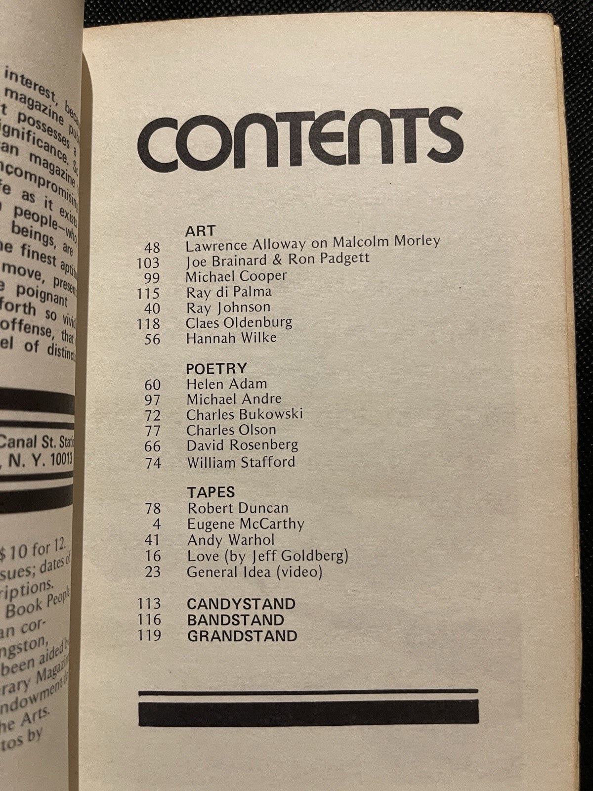 Unmuzzled Ox Magazine Vol IV No 2 1976 Andy Warhol Charles Bukowski