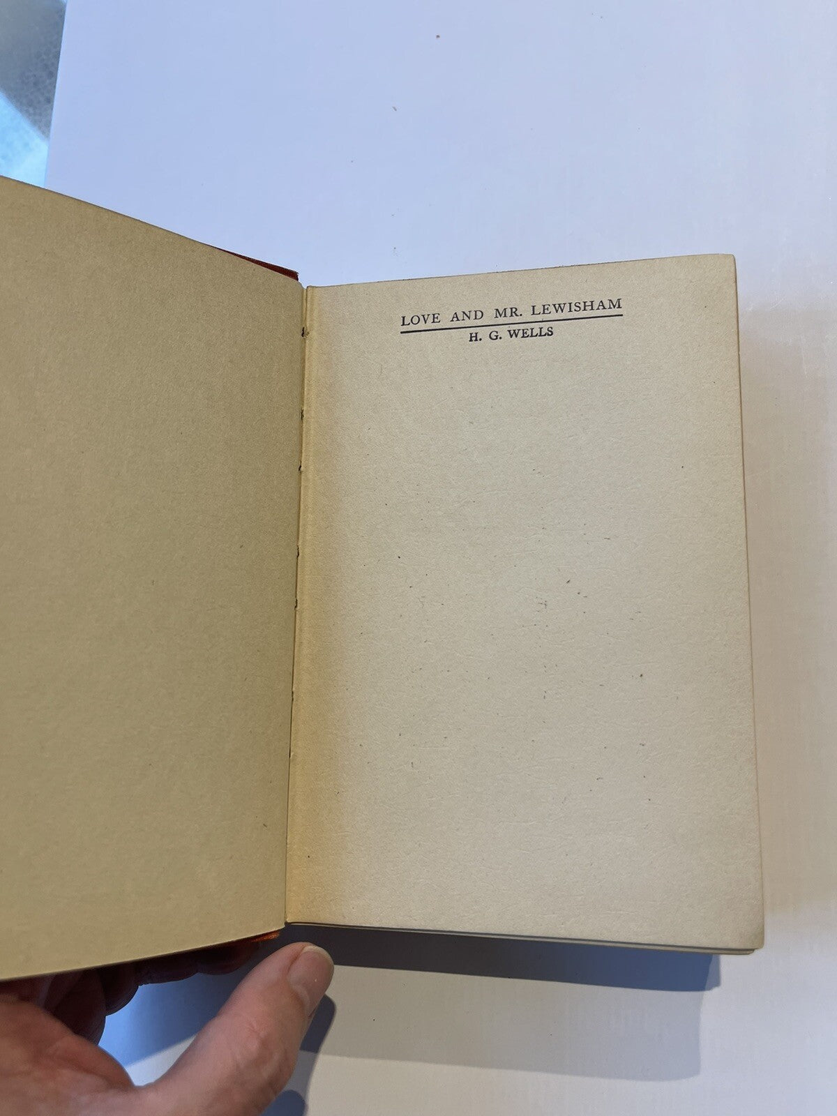 H G Wells / Love And Mr Lewisham 1st Edition 1899