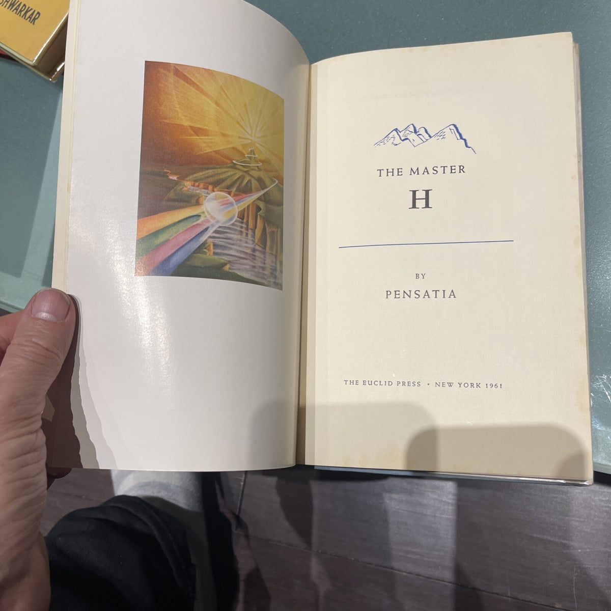 The Master H By Pensatia - Helen Merrill Bond 1961 1st Edition