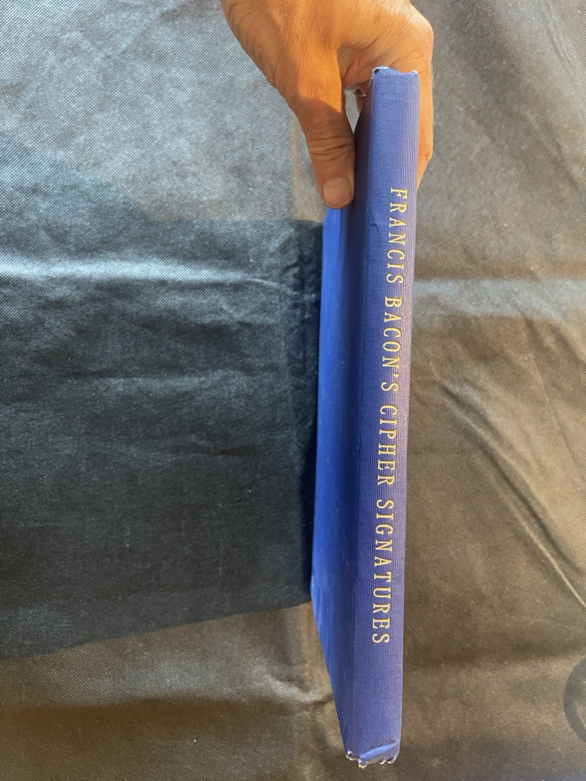 Francis Bacon's Cipher Signatures Frank Woodward HC 1923 Grafton & Co. Illus