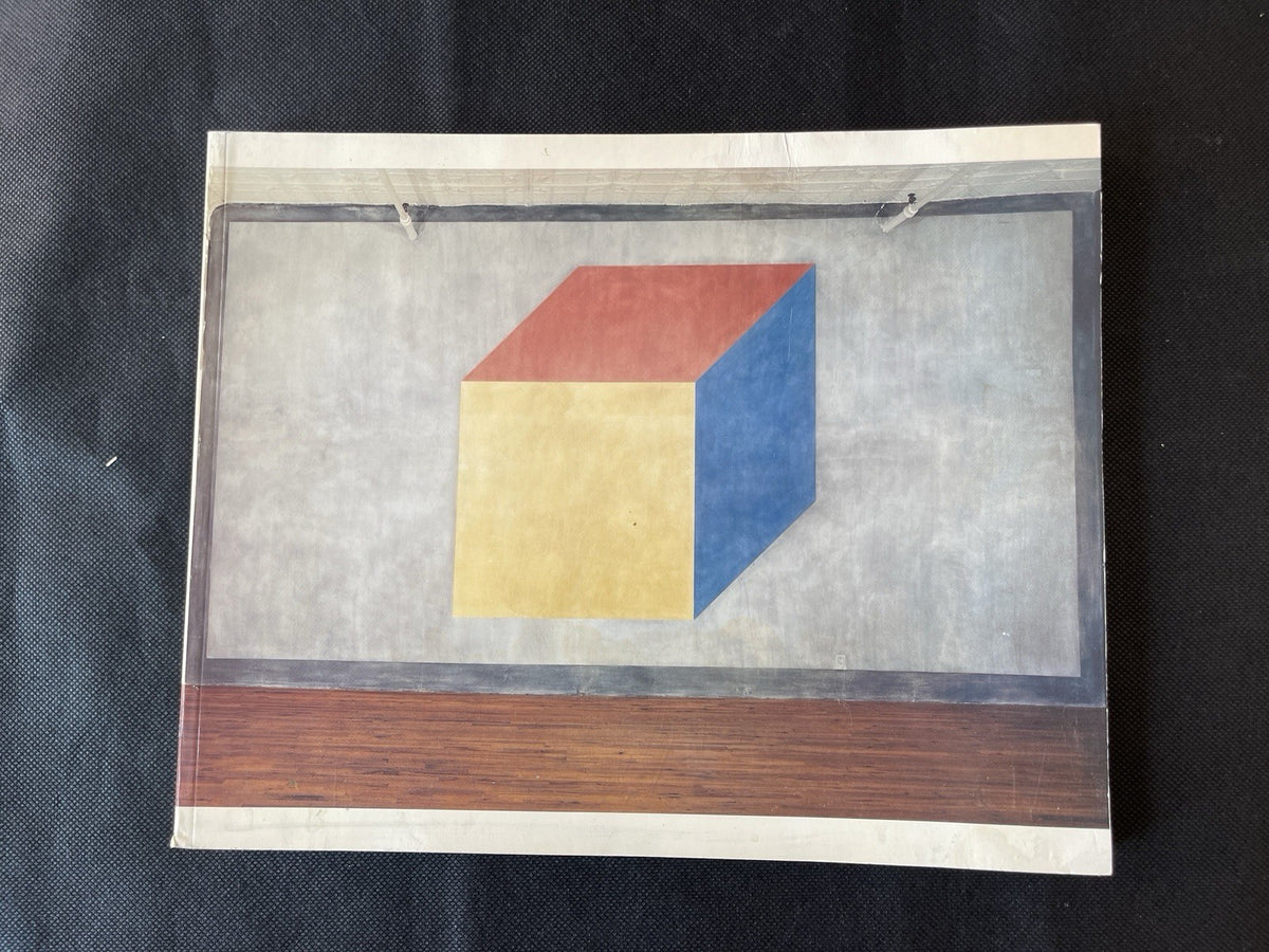 Sol Lewitt Wall Drawings 1968-1984 Vintage Book Art Very Rare 1984 1st Ed.