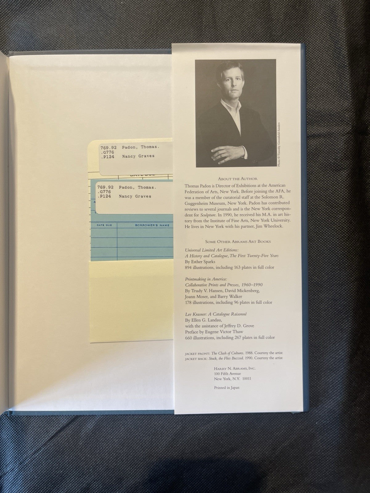 Nancy Graves Excavations in Print 1996 Art Catalog Thomas Padon abstract