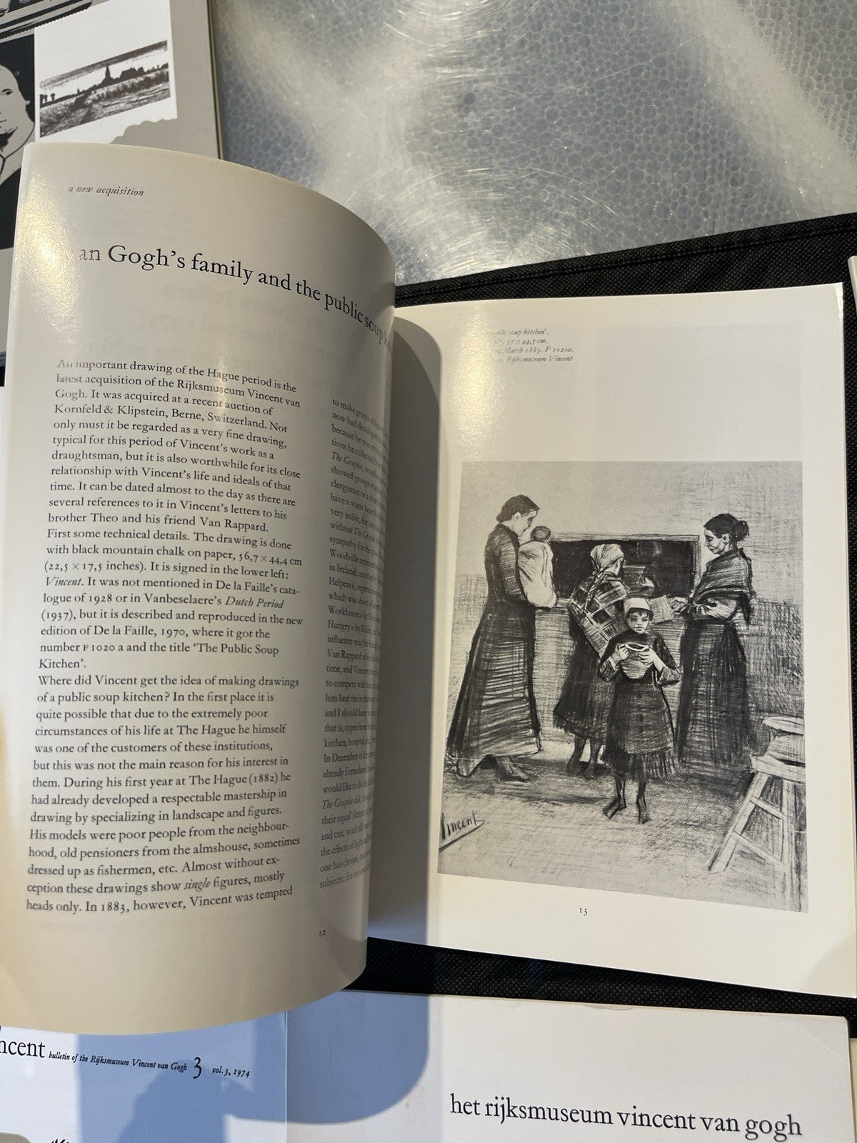Vincent: Bulletin of the Rijksmuseum Vincent van Gogh 6 Issues 1970-74