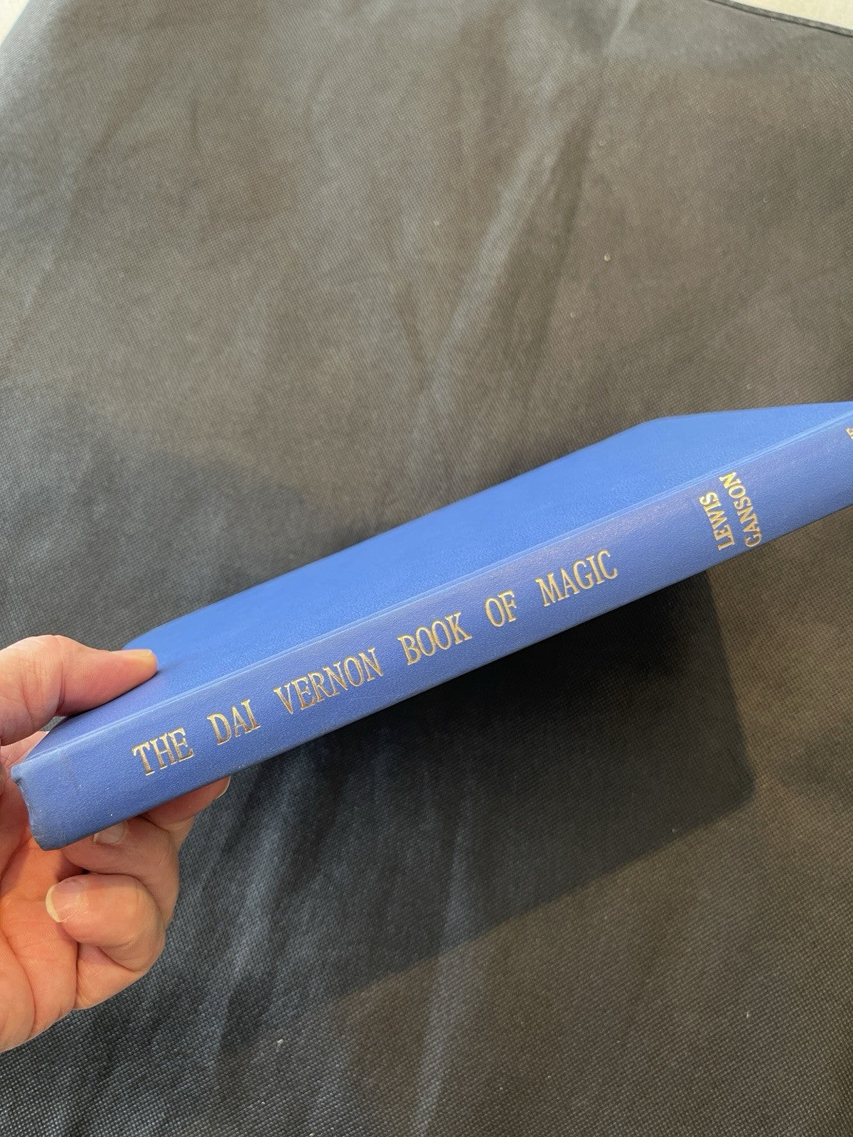 THE DAI VERNON Book of MAGIC by Lewis Ganson, Supreme, hardcover  Near FIne