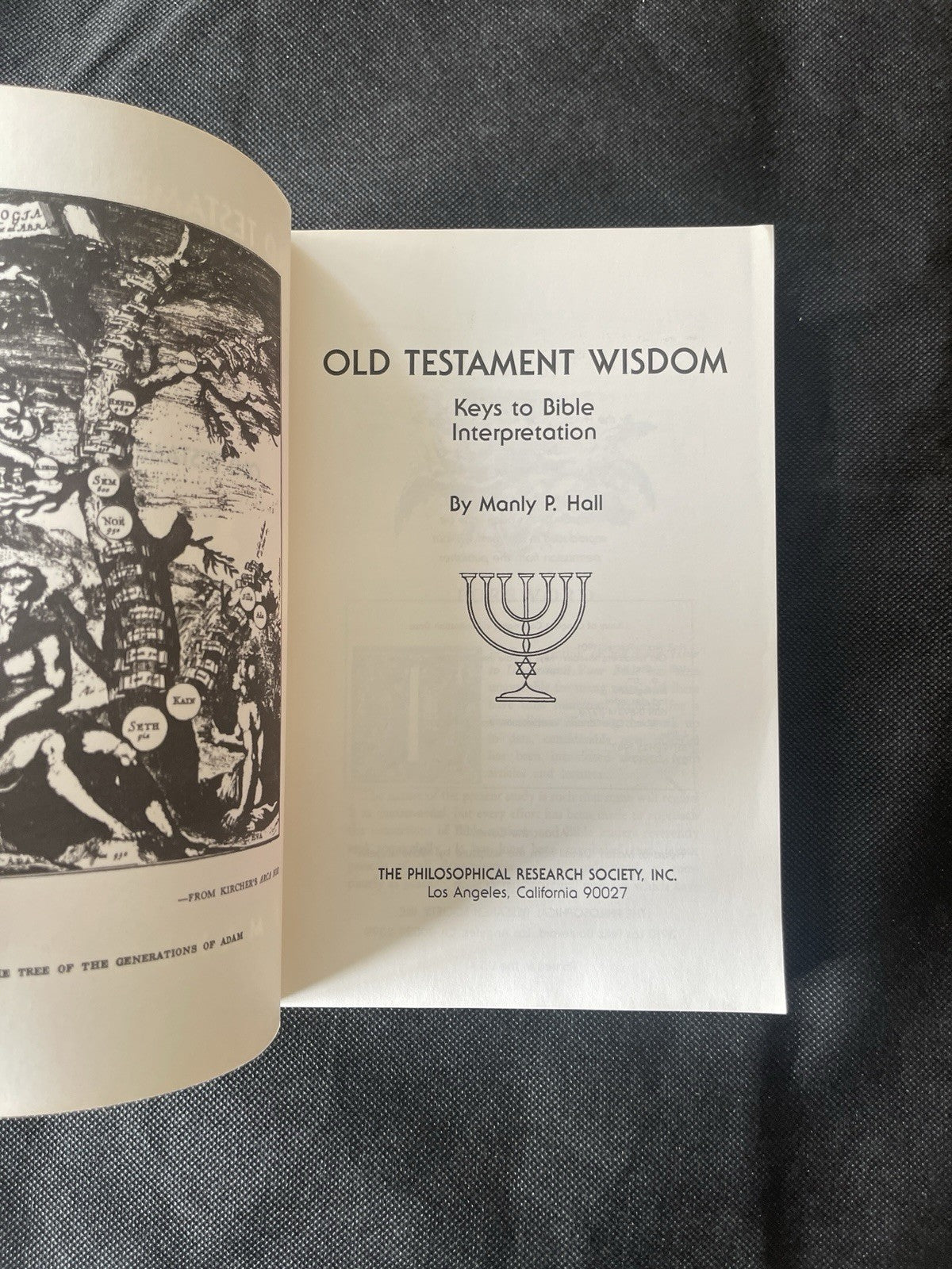 Manly P. Hall Old Testament Wisdom: Keys to Bible Interpretation PB 2nd 1987