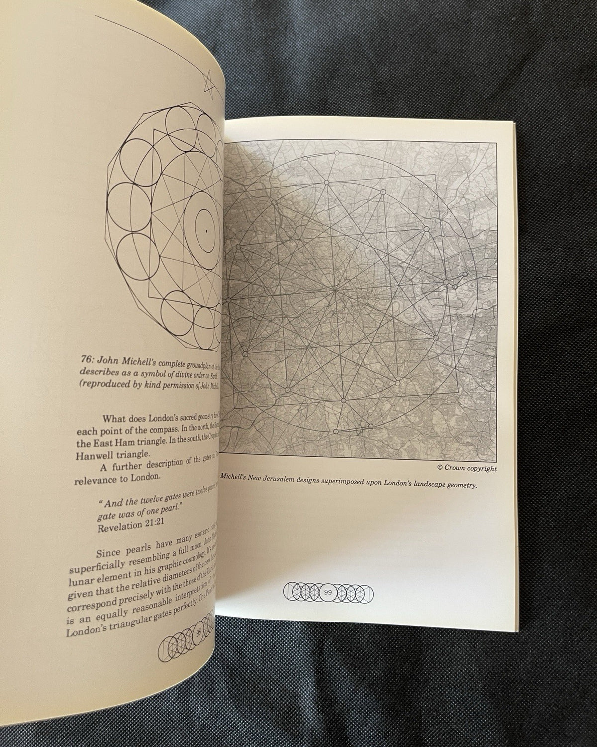 Earthstars by C.E. Street, PB 1990 Hermitage, Sacred Geometry London RARE