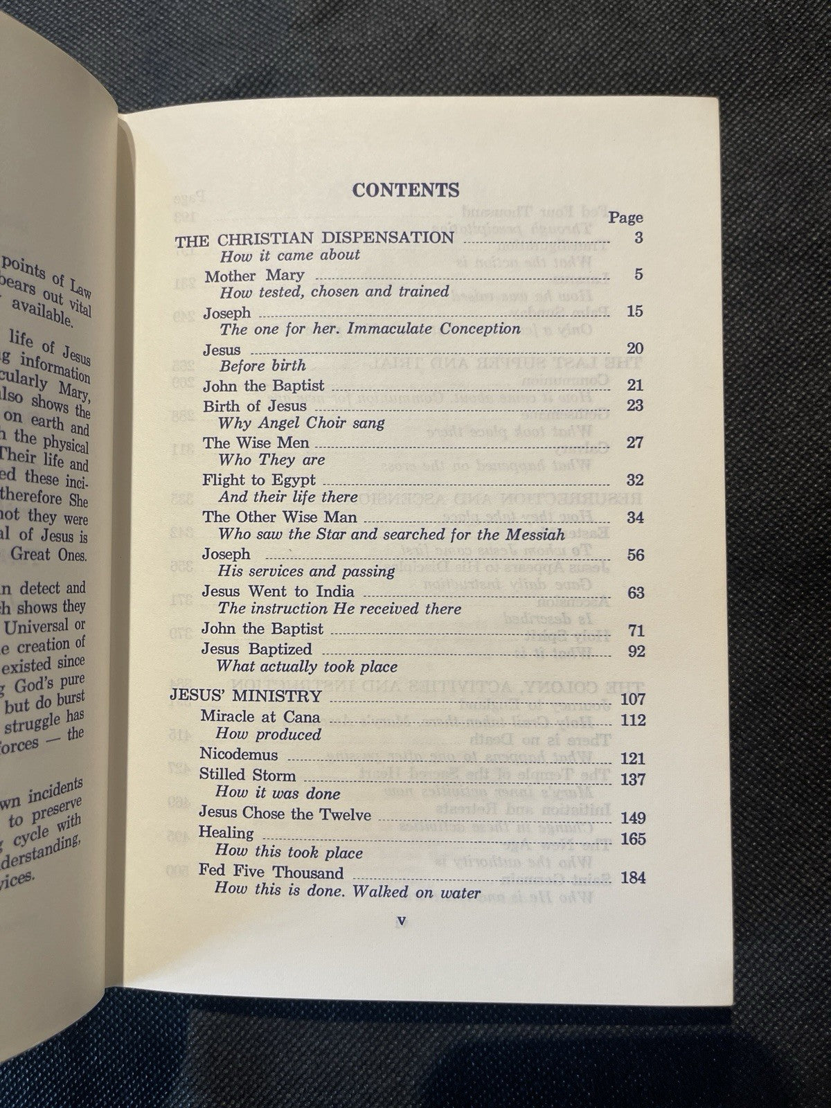 A. D. K. Luk Life and Teaching of Jesus and Mary, 1966 HC Law of Life