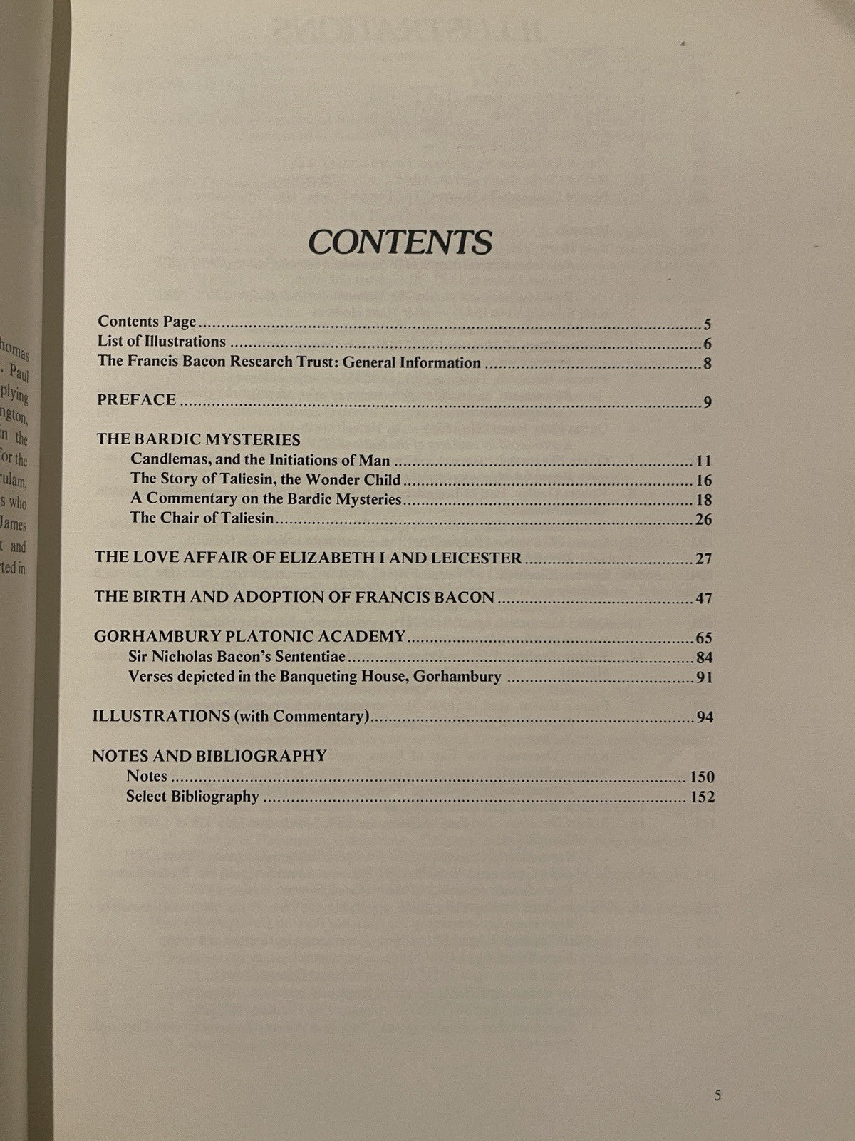 Francis Bacon Research Trust Journal Vol 3 Dedication to the Light PB