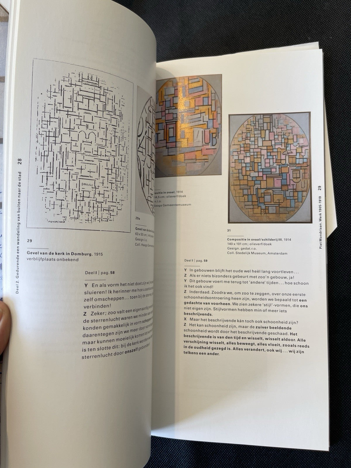 Piet Mondriaan 1994 Exhibition Catalogue Set w/ 2 Booklets De Stijl  The Hague