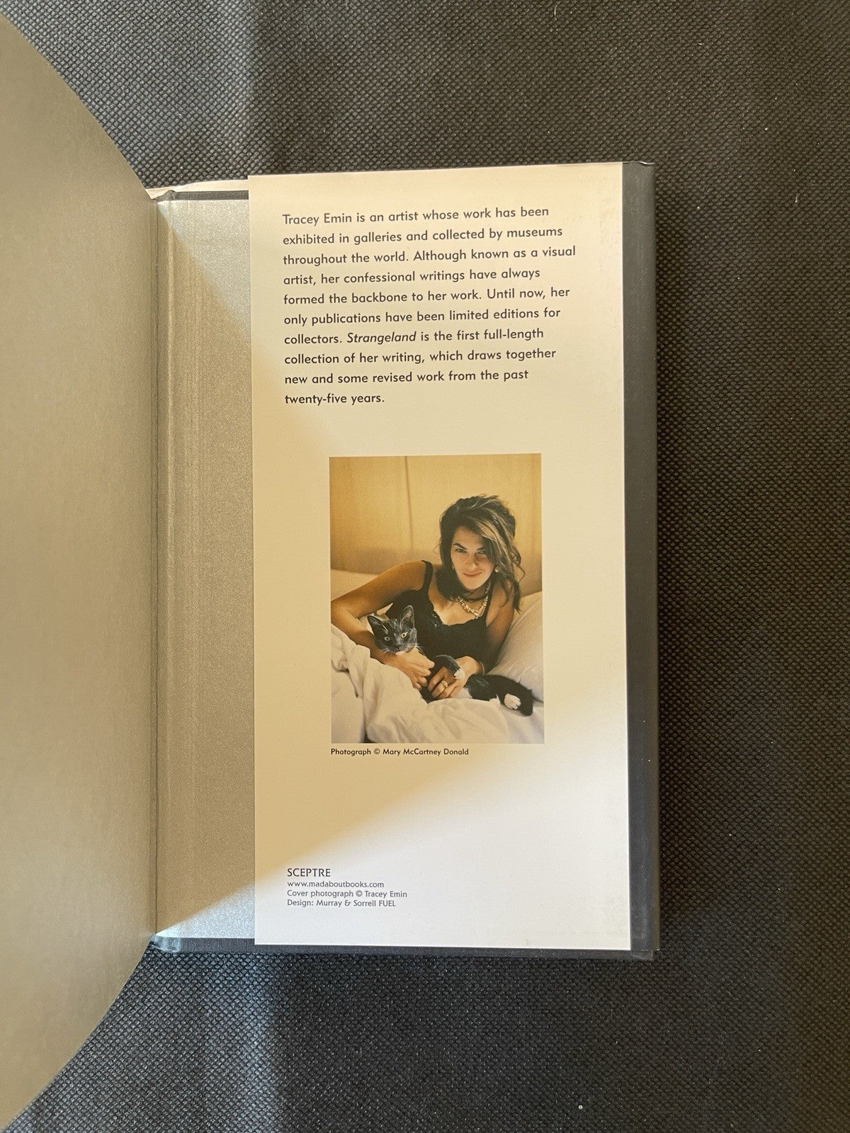 TRACEY EMIN  "Strangeland" SIGNED First edition 2005 in nearly new condition