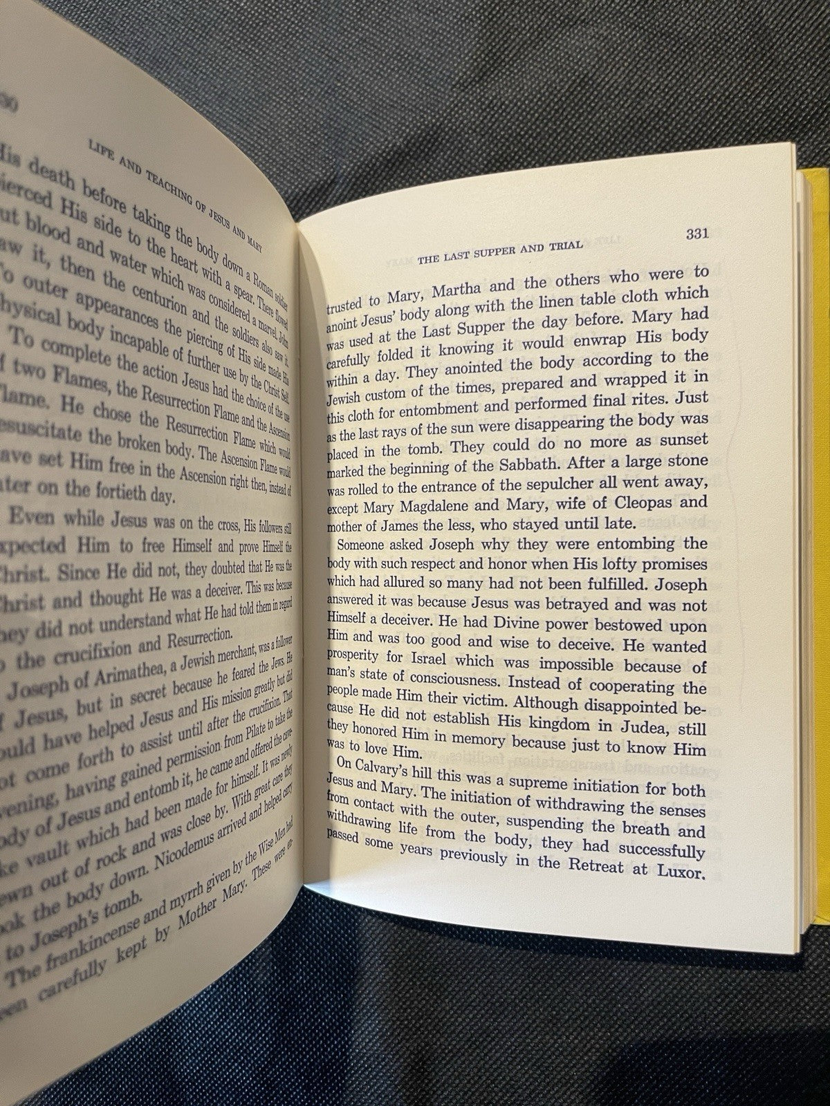 A. D. K. Luk Life and Teaching of Jesus and Mary, 1966 HC Law of Life