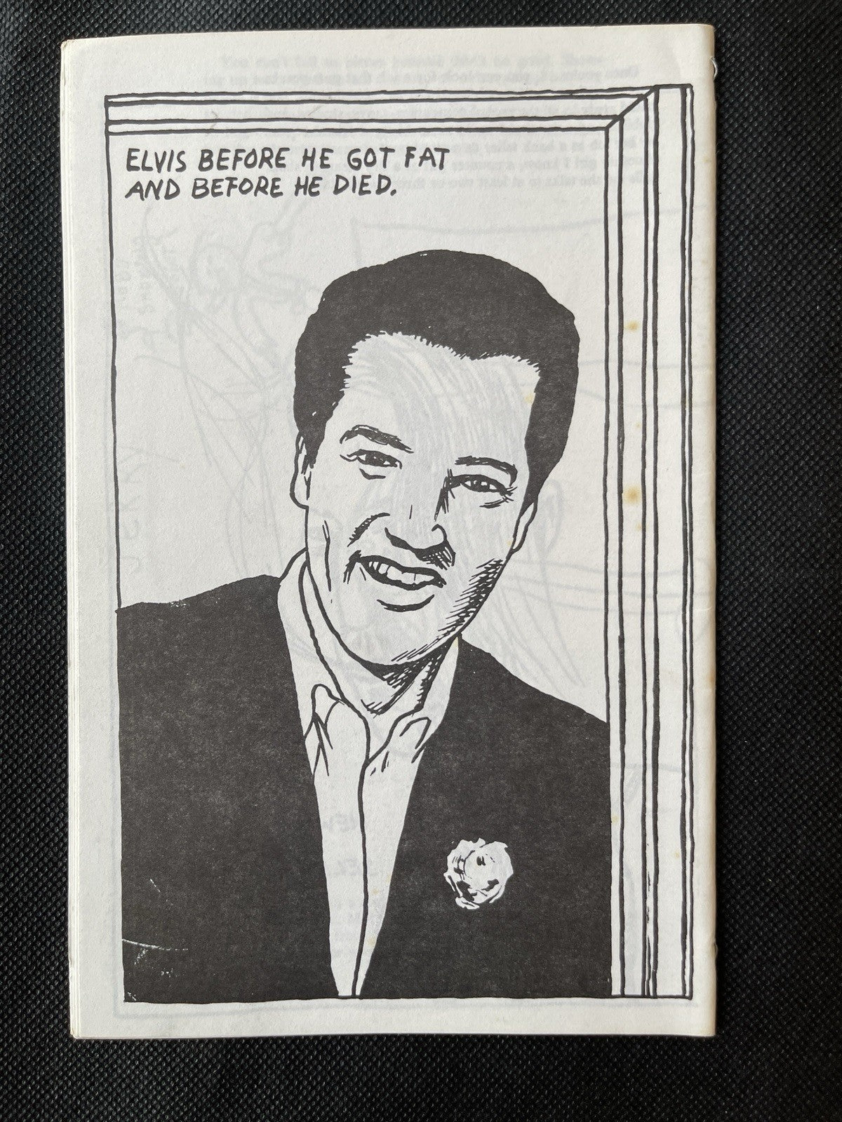 Raymond Pettibon Zine New Wavy Gravy #320/500 Elvis