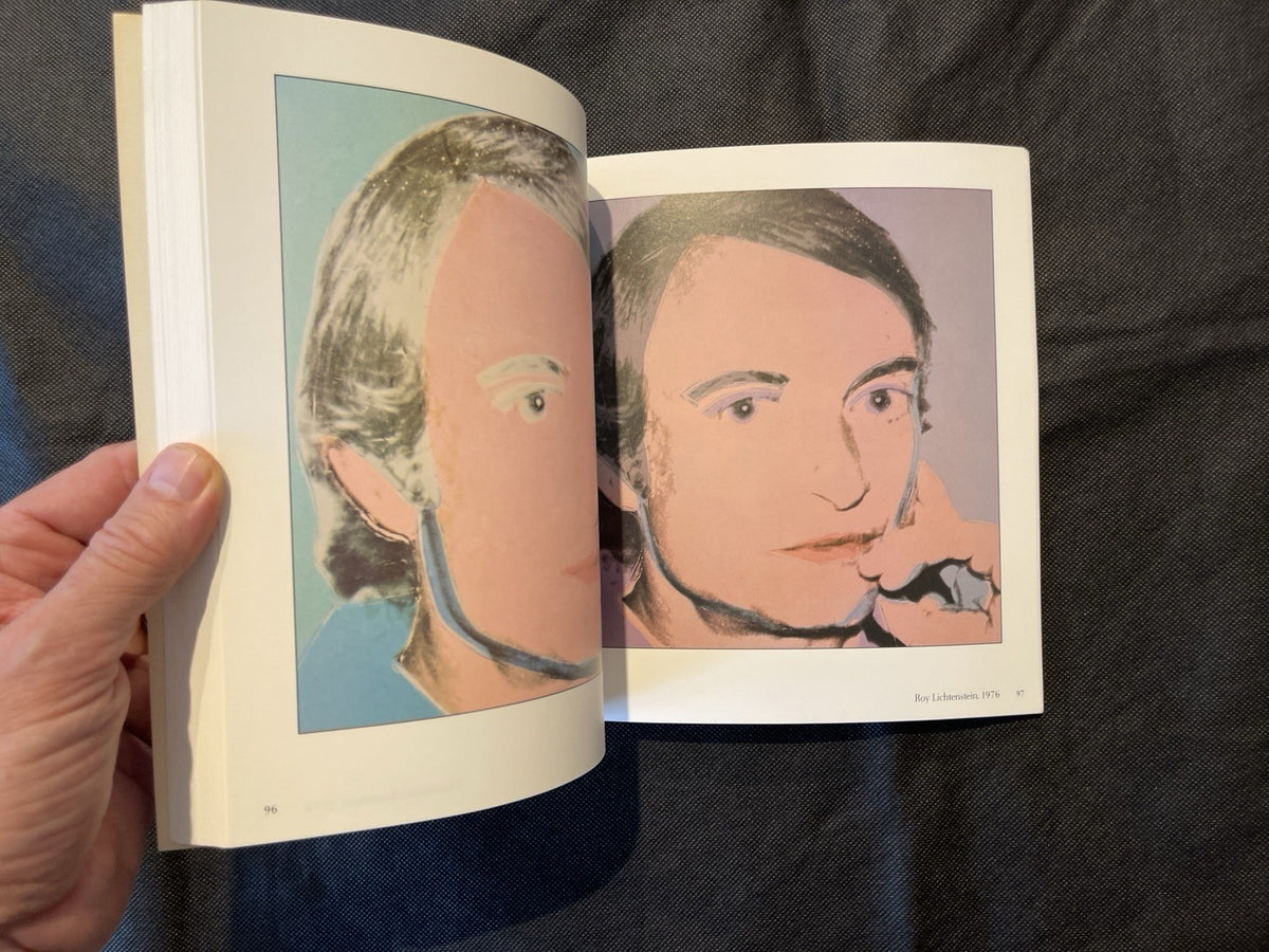 Andy Warhol: Portraits of the 70s Paperback 1st Ed 1979 Illustrated
