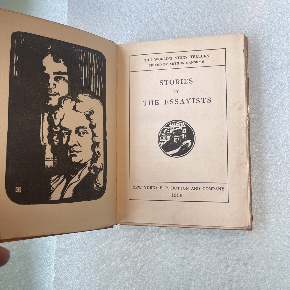 STORIES BY CHATEAUBRIAND World's Story Tellers Ed. by Arthur Ransome Dutton 1909