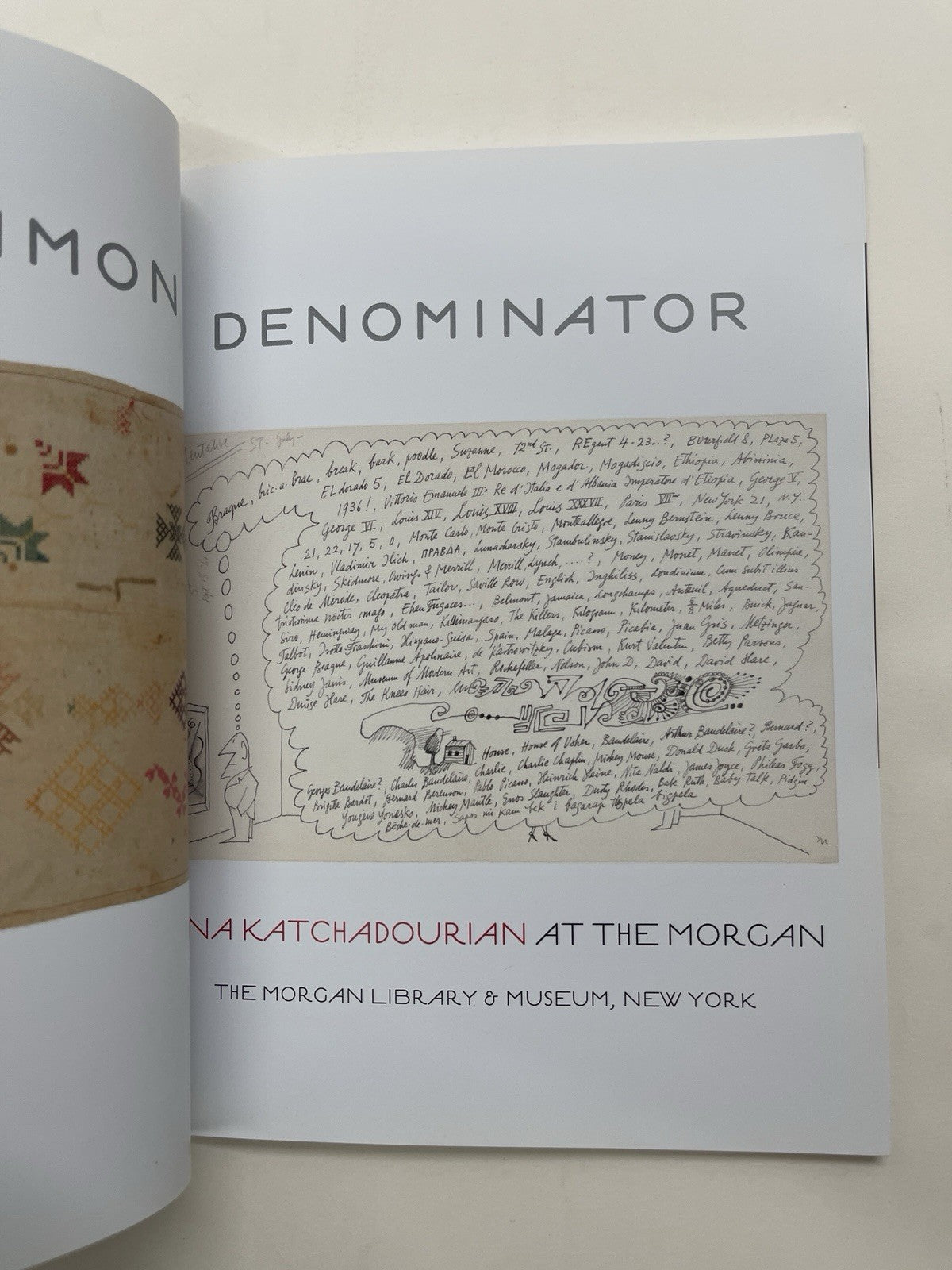 Uncommon Denominator: Nina Katchadourian at the Morgan