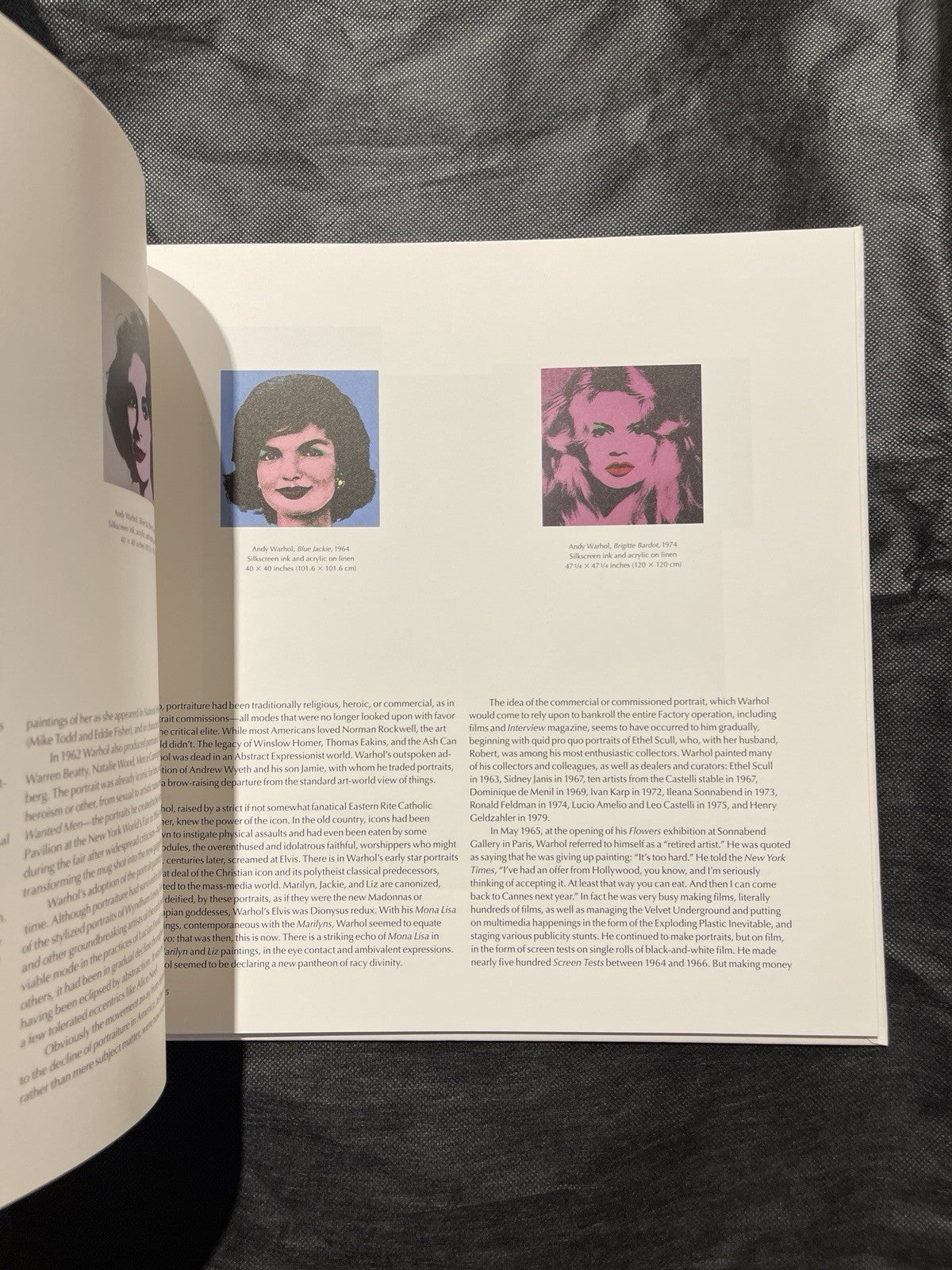 Gagosian Gallery Warhol: Bardot by John O'Brien Hardcover 2011 Art Catalog