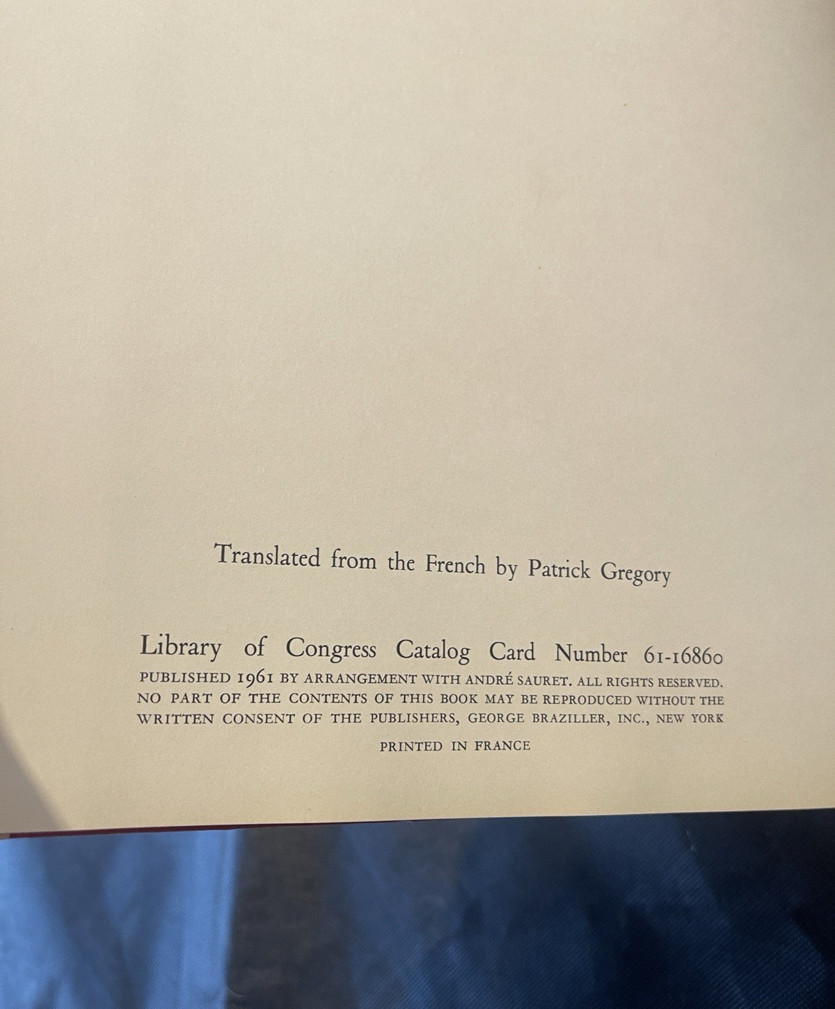 Picasso Toreros Jaime Sabartes 1961 1st US HC/DJ Missing Lithographs