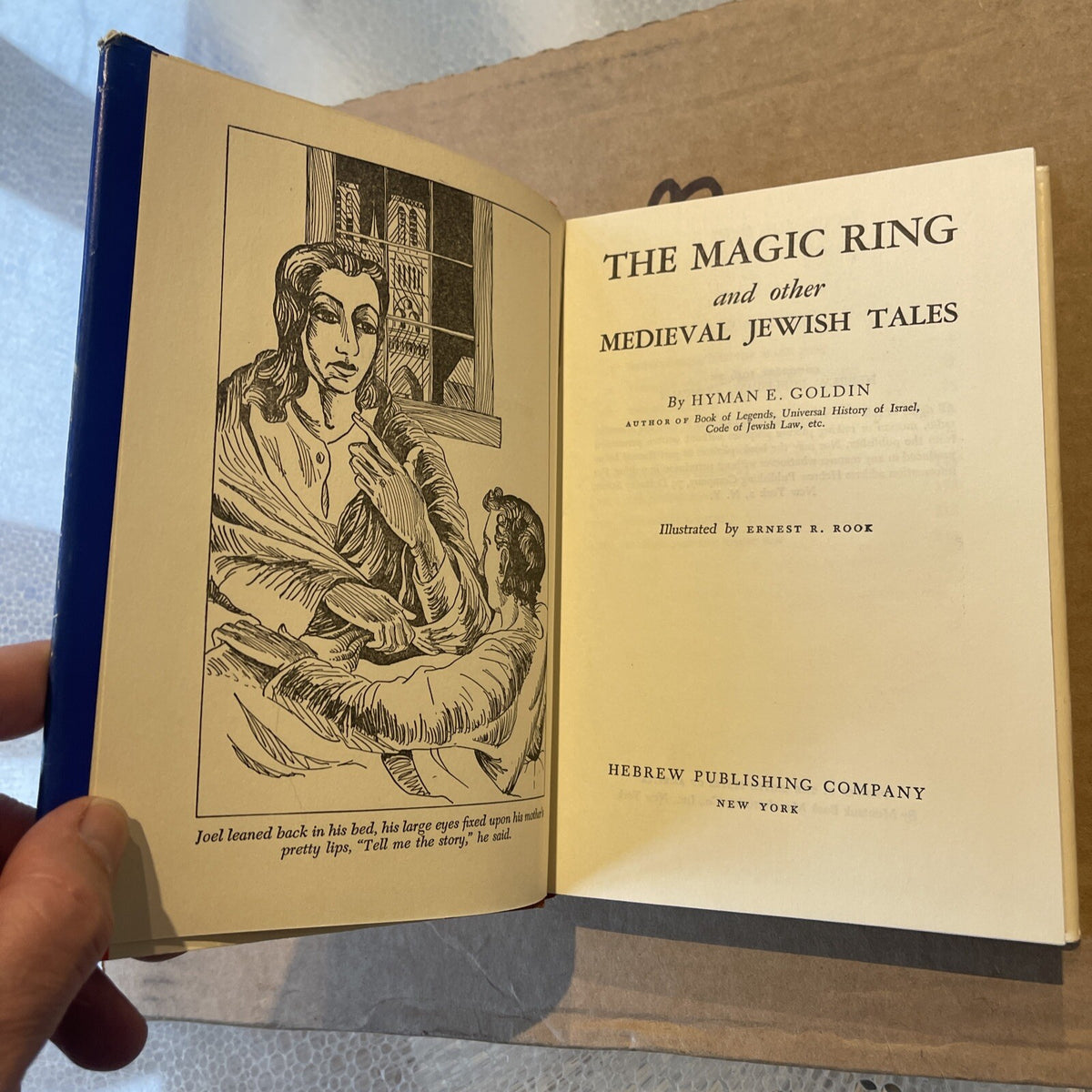 The Magic Ring and other Medieval Jewish Tales (Hyman E. Goldin 1946) (ID:54896)