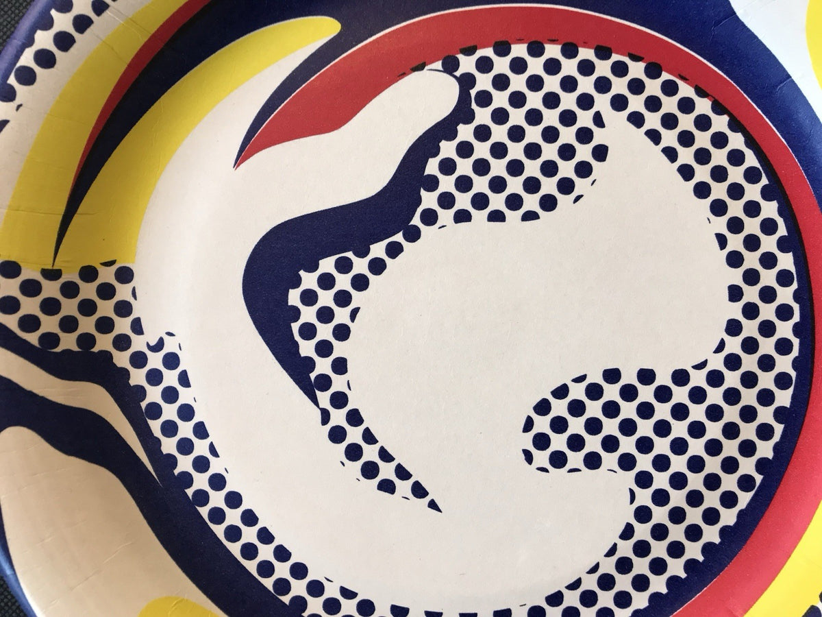 Paper Plate (1969 edition; framed) by Roy Lichtenstein 1st ed. Excellent cond.