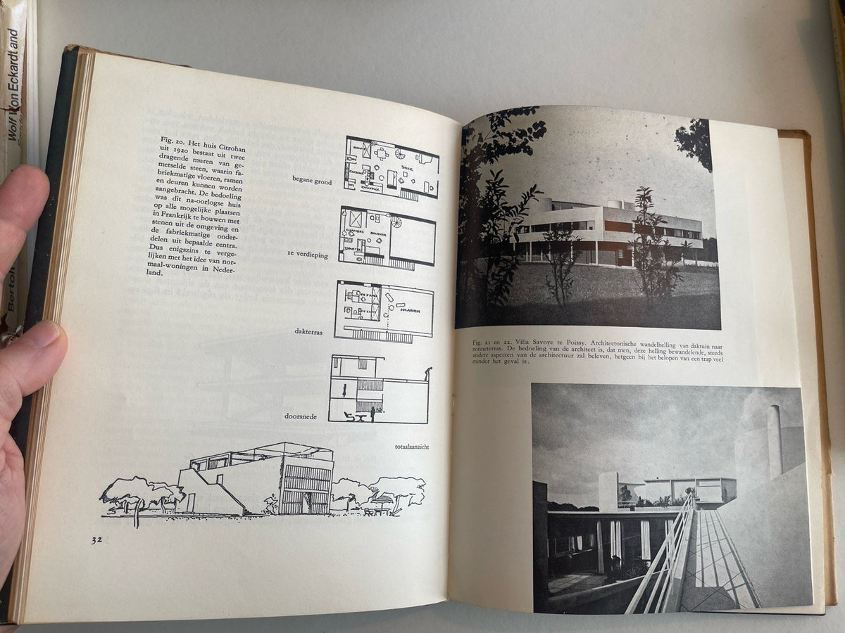 Le Corbusier By W Van De Erve Very Rare 1951 1st Ed DJ Dutch