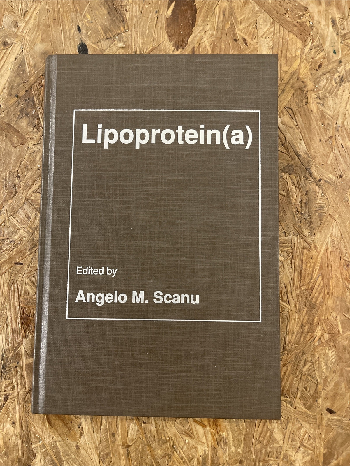 Lipoprotein(a) Edited By A. M. Scanu