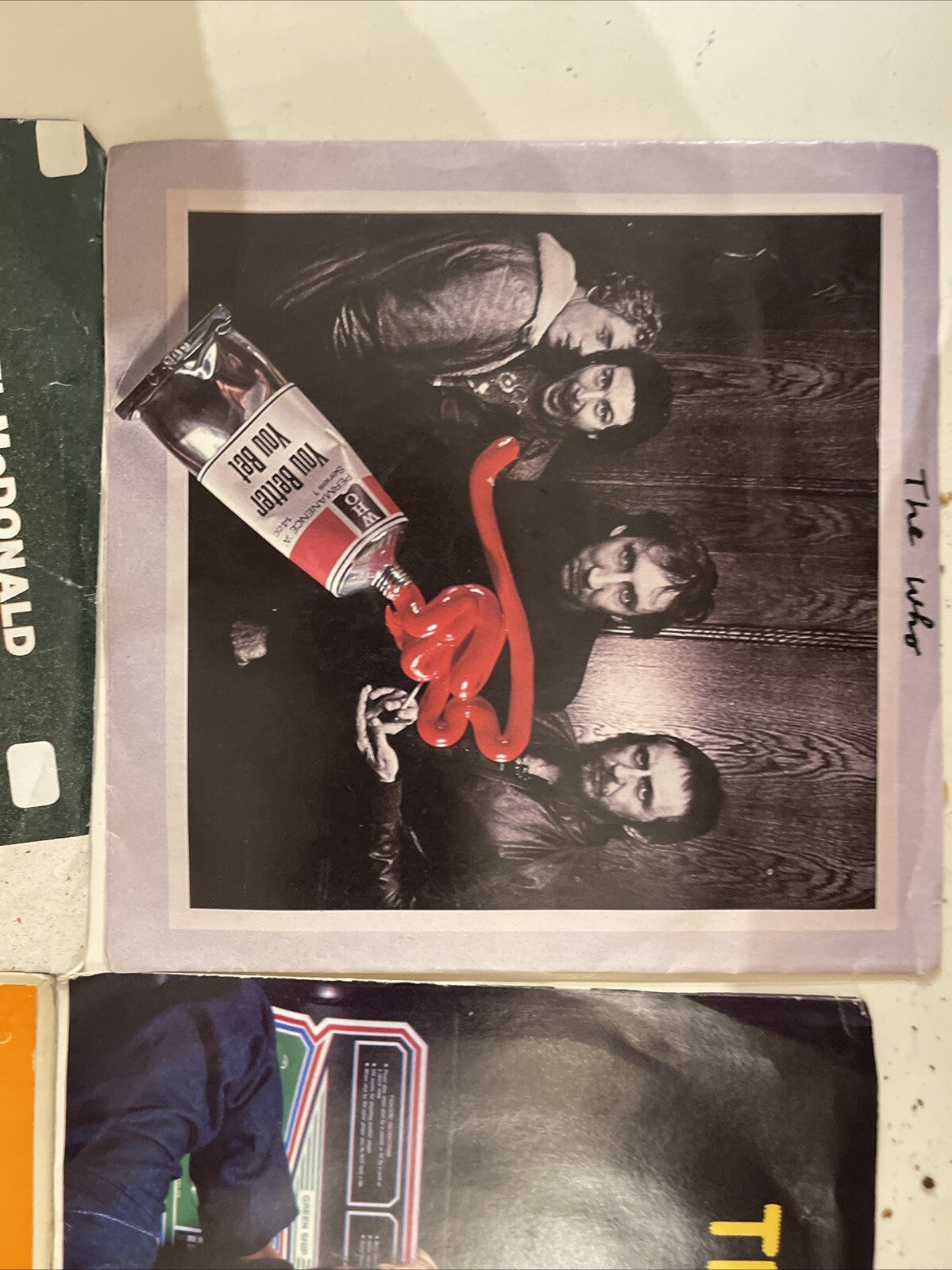 The Who – Athena And 14 Other 7" Vinyl & Picture Sleeves Elton John And More