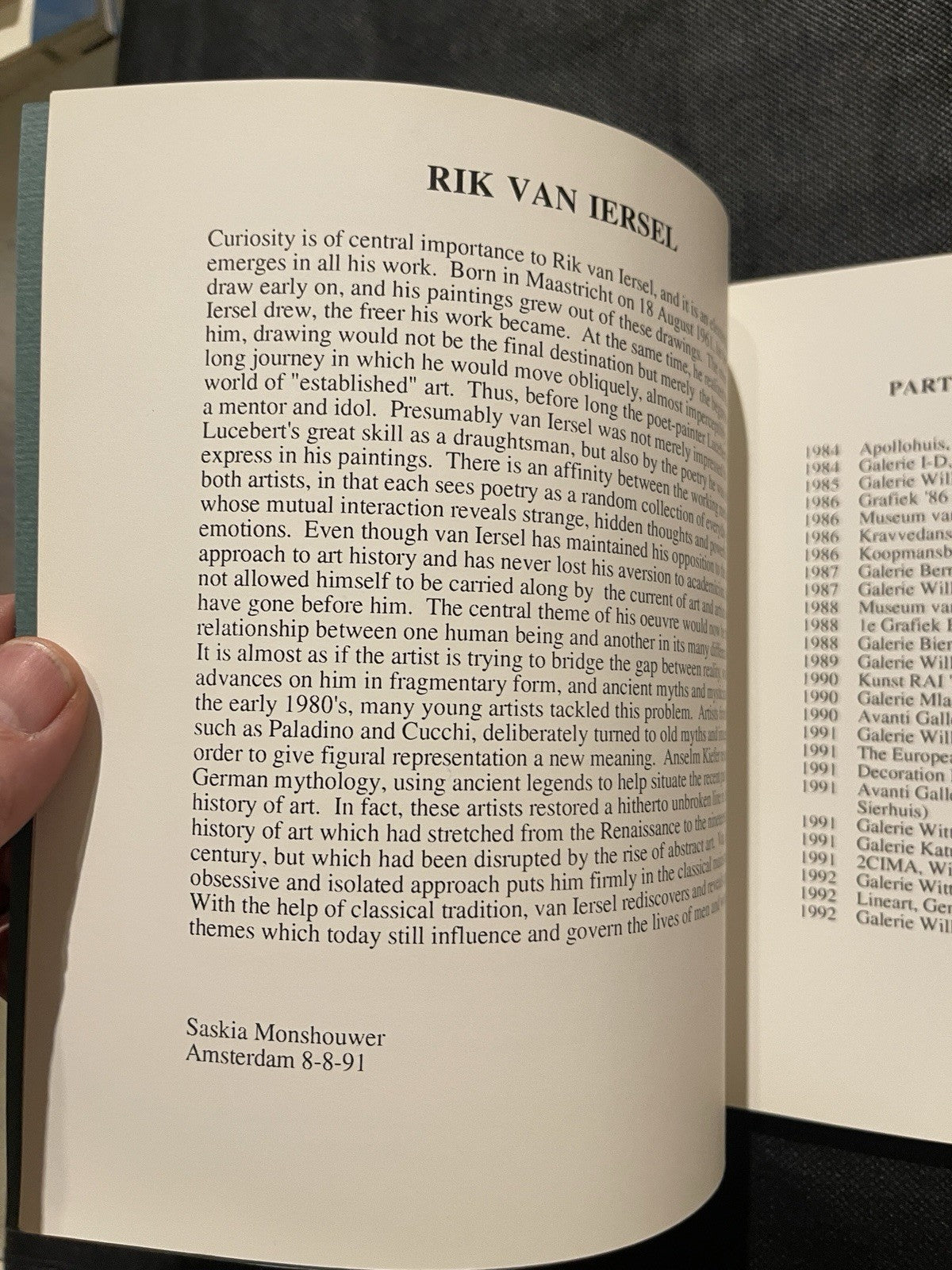 The CoBrA and Contemporary Artists of Holland — Avanti Galleries (1991)