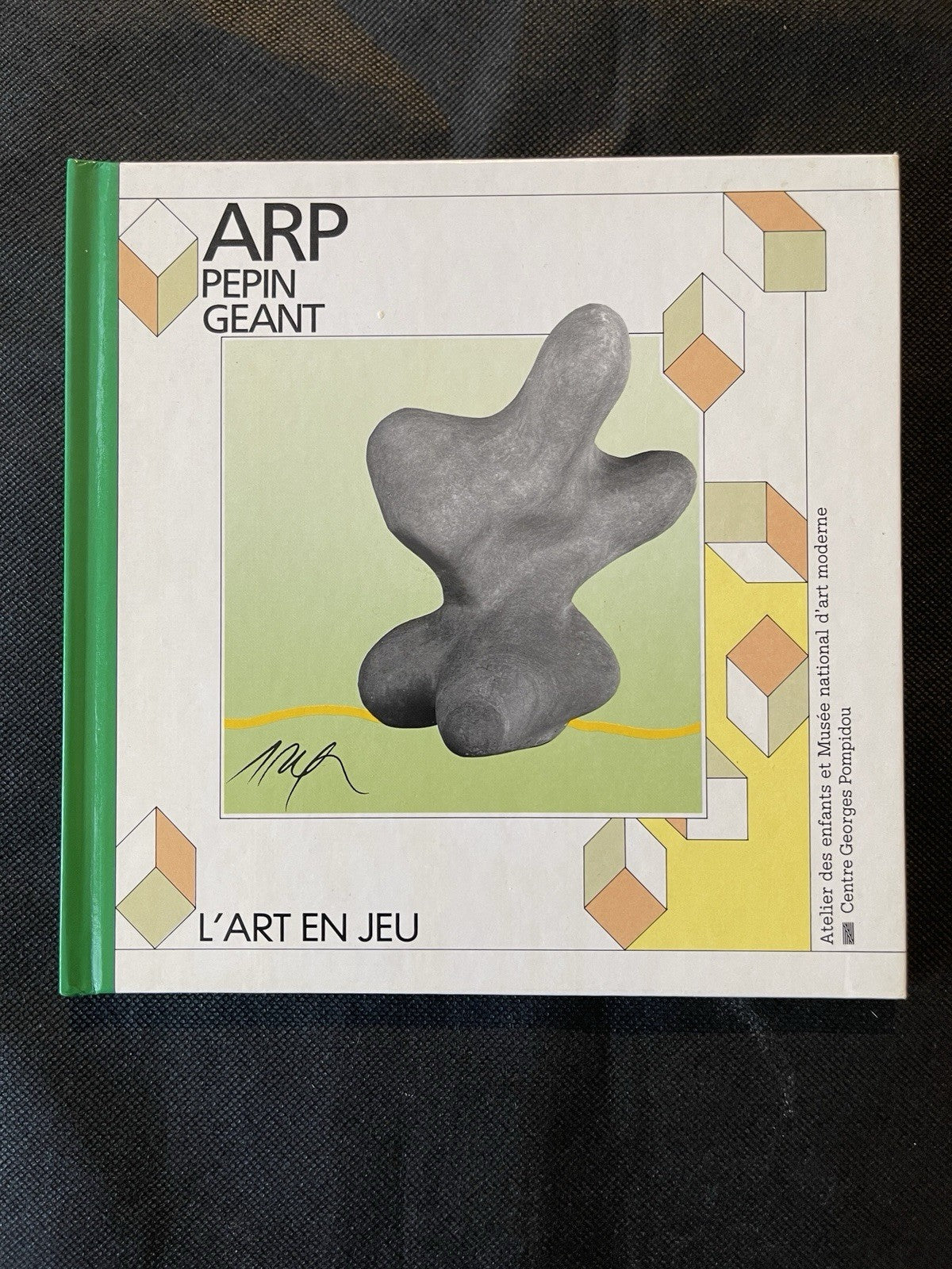 Jean Arp – Pépin Géant | L’Art en Jeu | Pompidou Pop-Up Art Book 1990 1st Ed HC