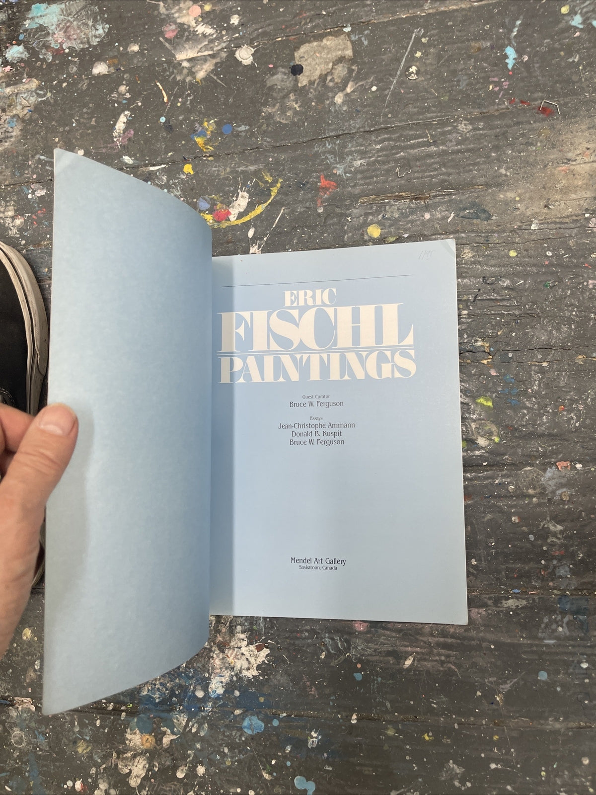 Eric Fischl, PAINTINGS Exhibit Catalog, WHITNEY MUSEUM (1986) MENDEL ART GALLERY