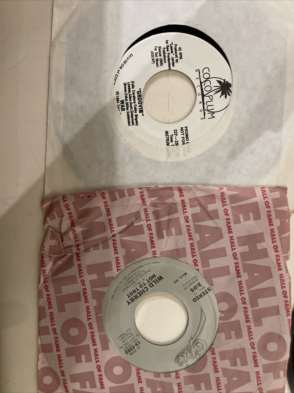 The Who – Athena And 14 Other 7" Vinyl & Picture Sleeves Elton John And More