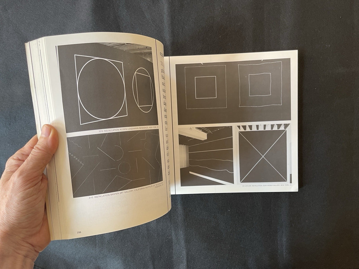 Sol Lewitt Wall Drawings 1968-1984 Vintage Book Art Very Rare 1984 1st Ed.