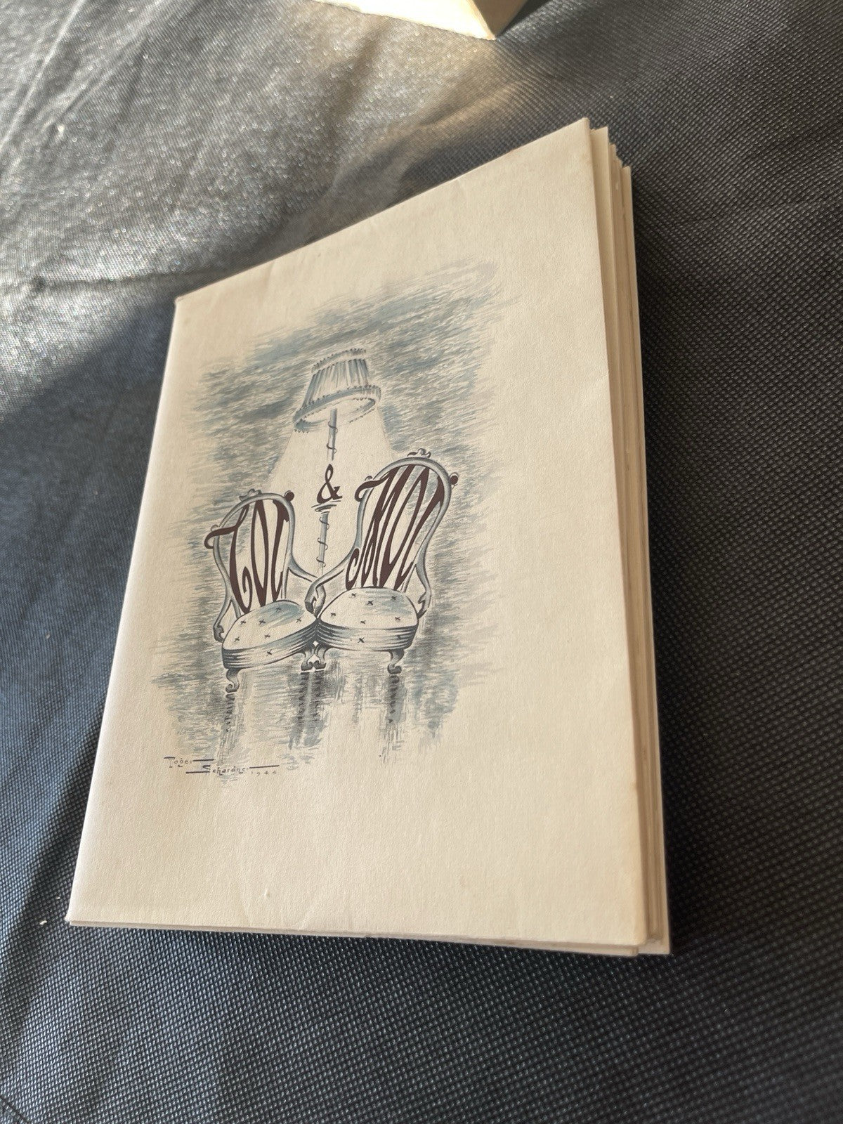 Paul Géraldy Toi & Moi | Les Éditions de Champrosay 1946 Illus. (French)