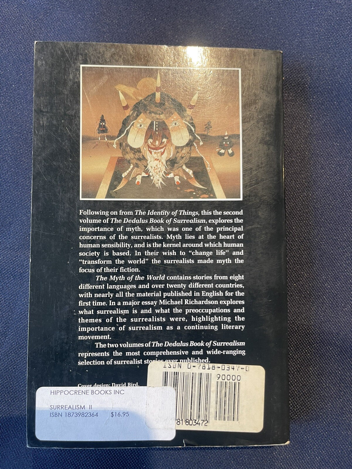 The Myth Of The World Surrealism 2 - Breton, Magritte Rare Book! 1st Ed