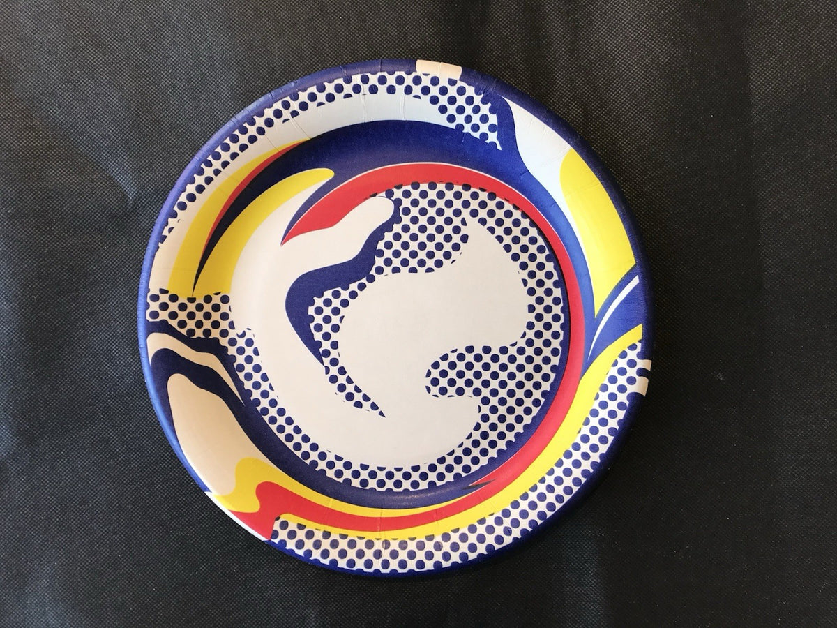 Paper Plate (1969 edition; framed) by Roy Lichtenstein 1st ed. Excellent cond.