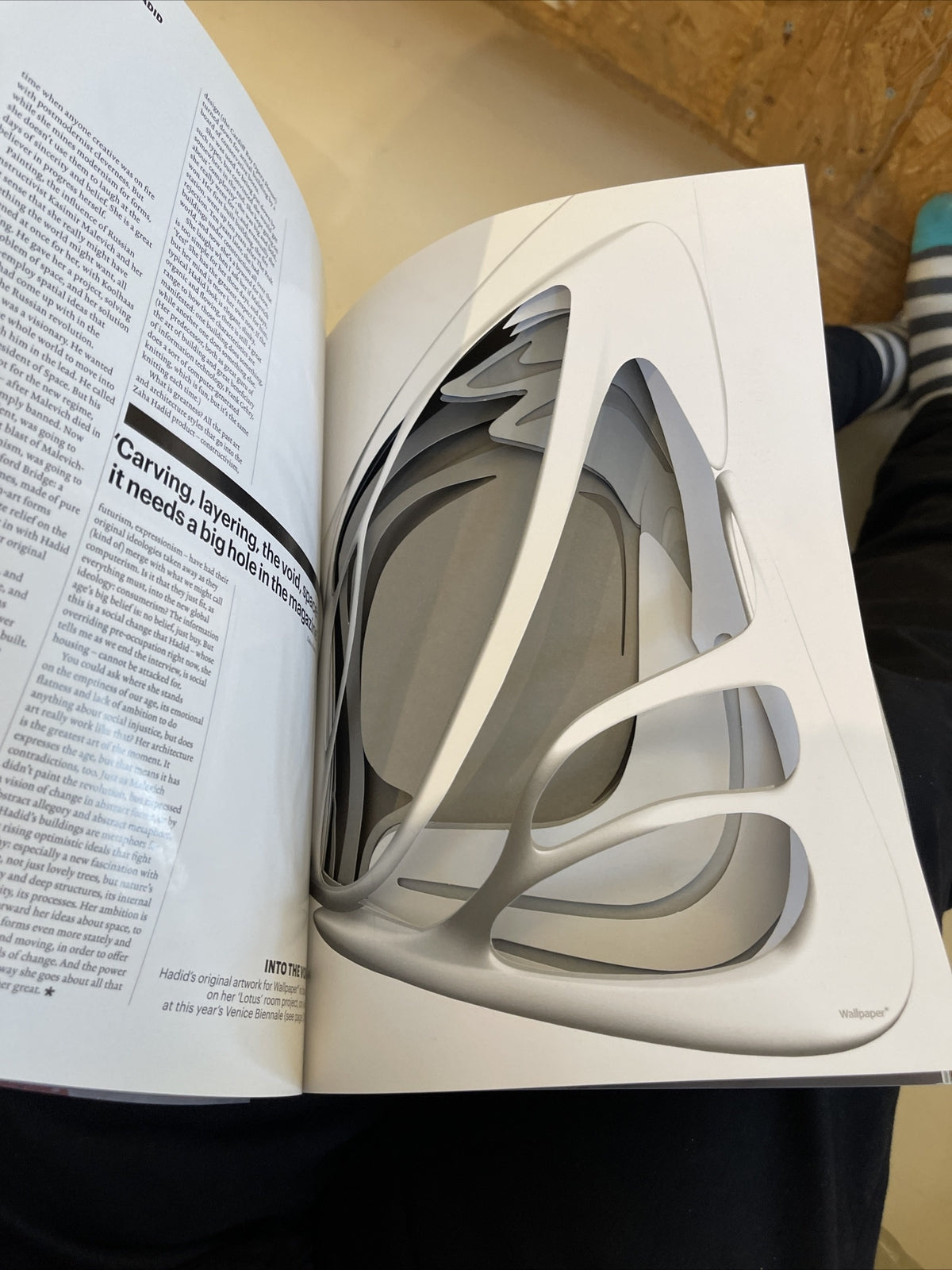 Rei Kawakubo Zaha Hadid Joan Miro Helmut Lang Roni Horn WALLPAPER MAGAZINE Lotus