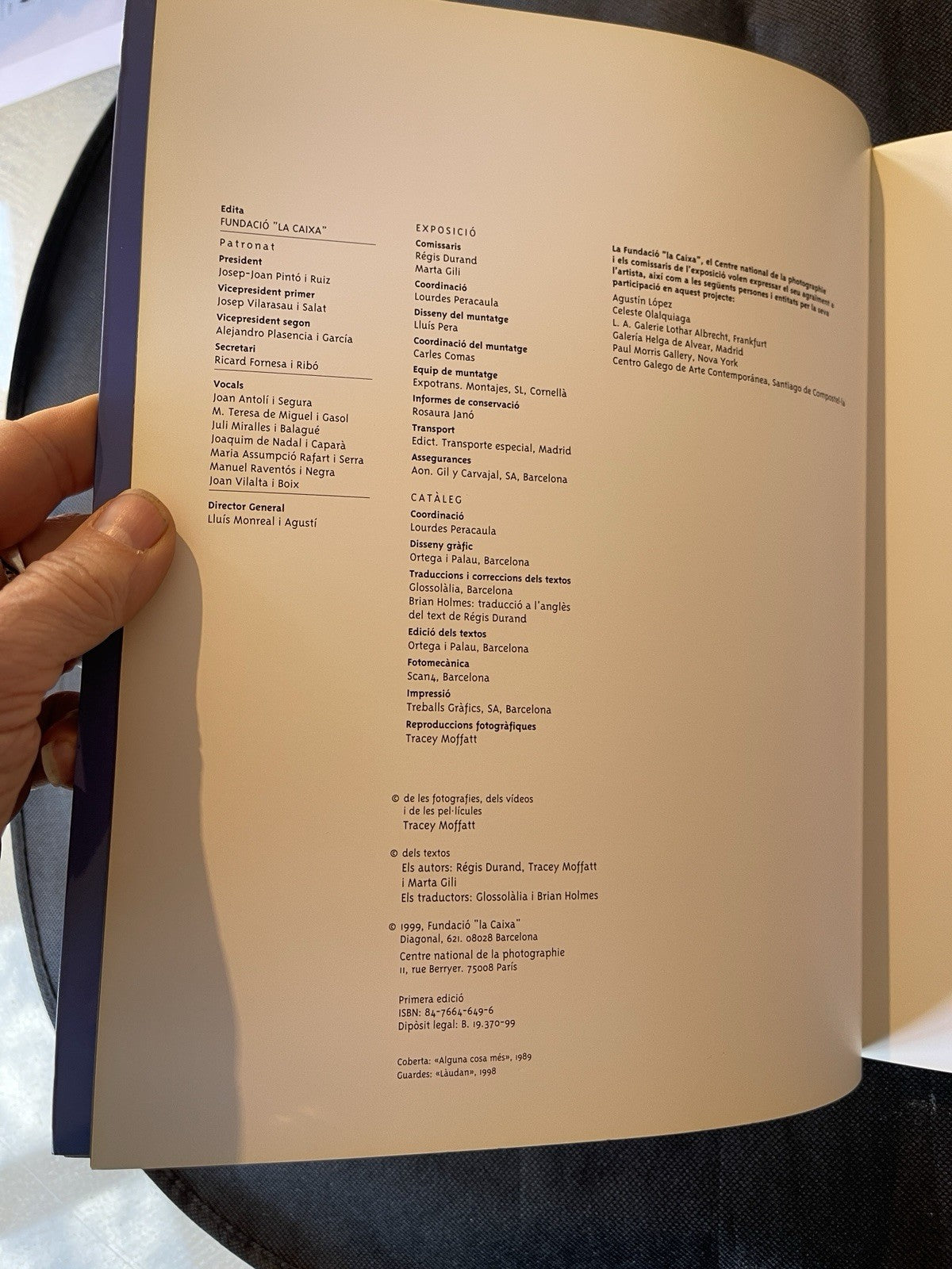 Tracey Moffatt — Exhibition Catalog LA CAiXA